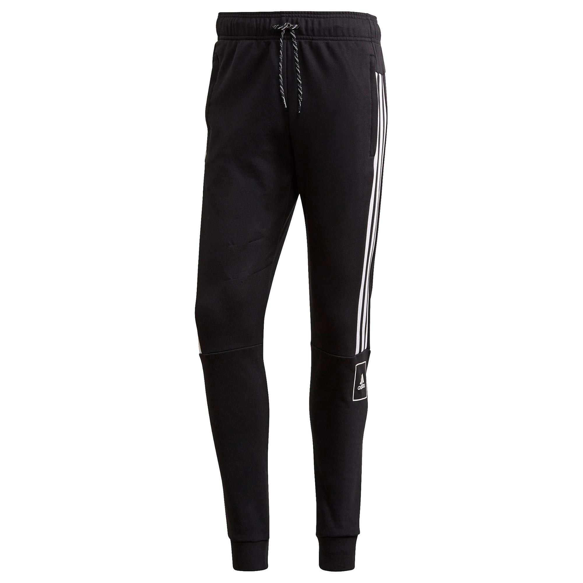 Pantalón Largo de Paseo Tres Bandas Negro - Fútbol Factory