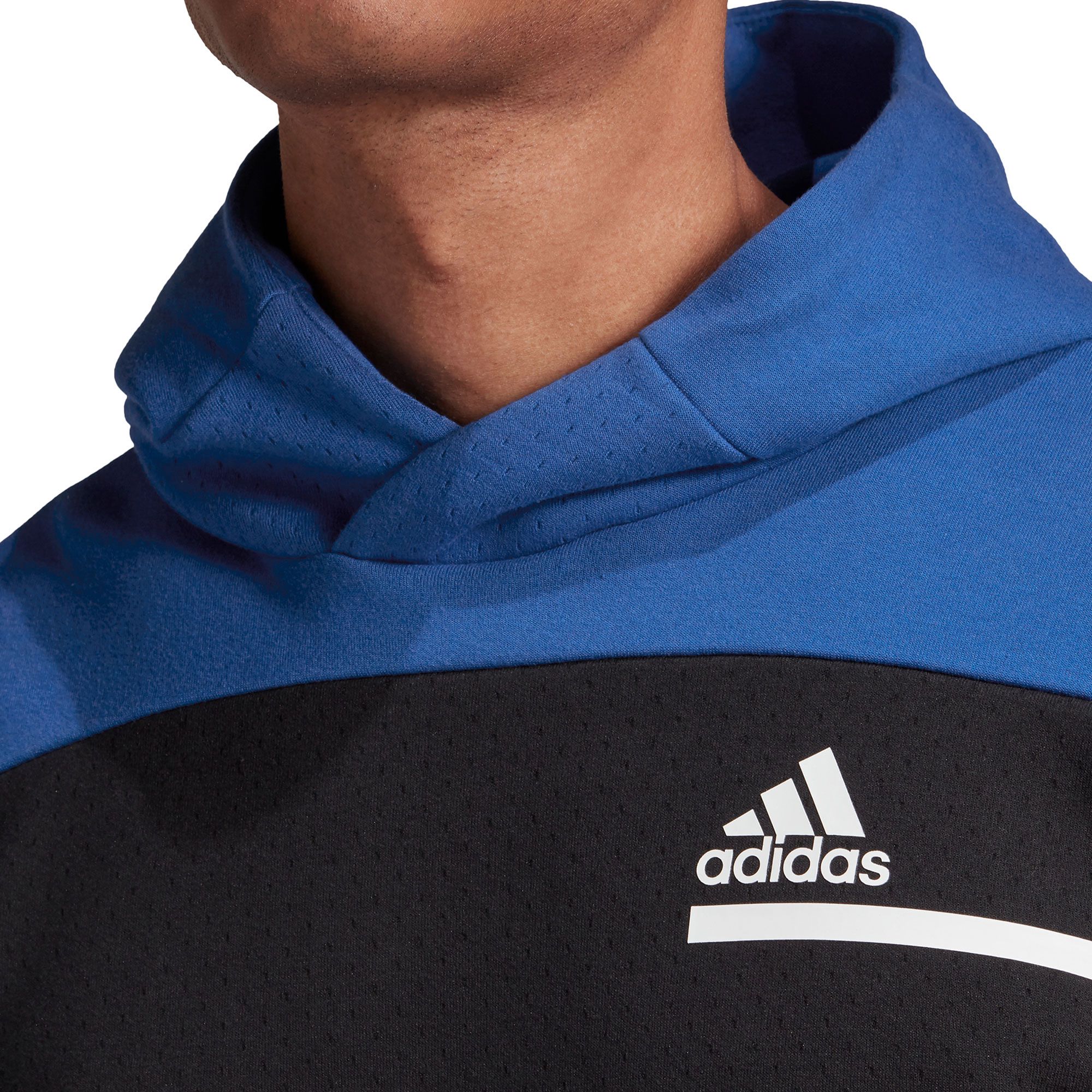 Sudadera de Paseo ZNE HD Negro Azul - Fútbol Factory