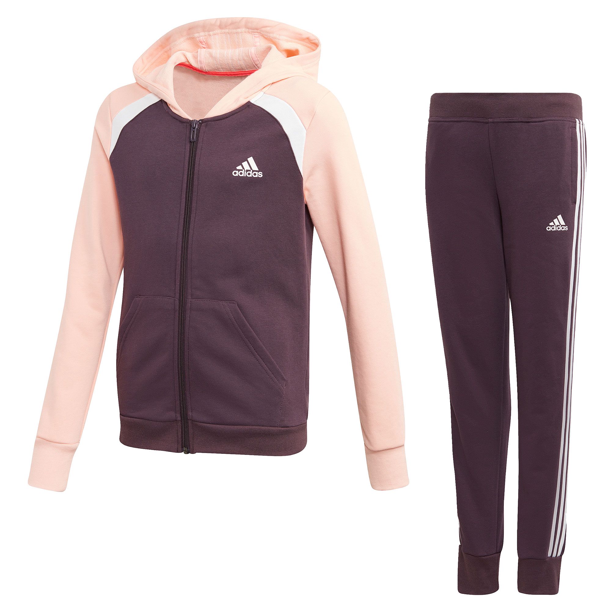 Chándal de Training Hooded Cotton Junior Morado - Fútbol Factory