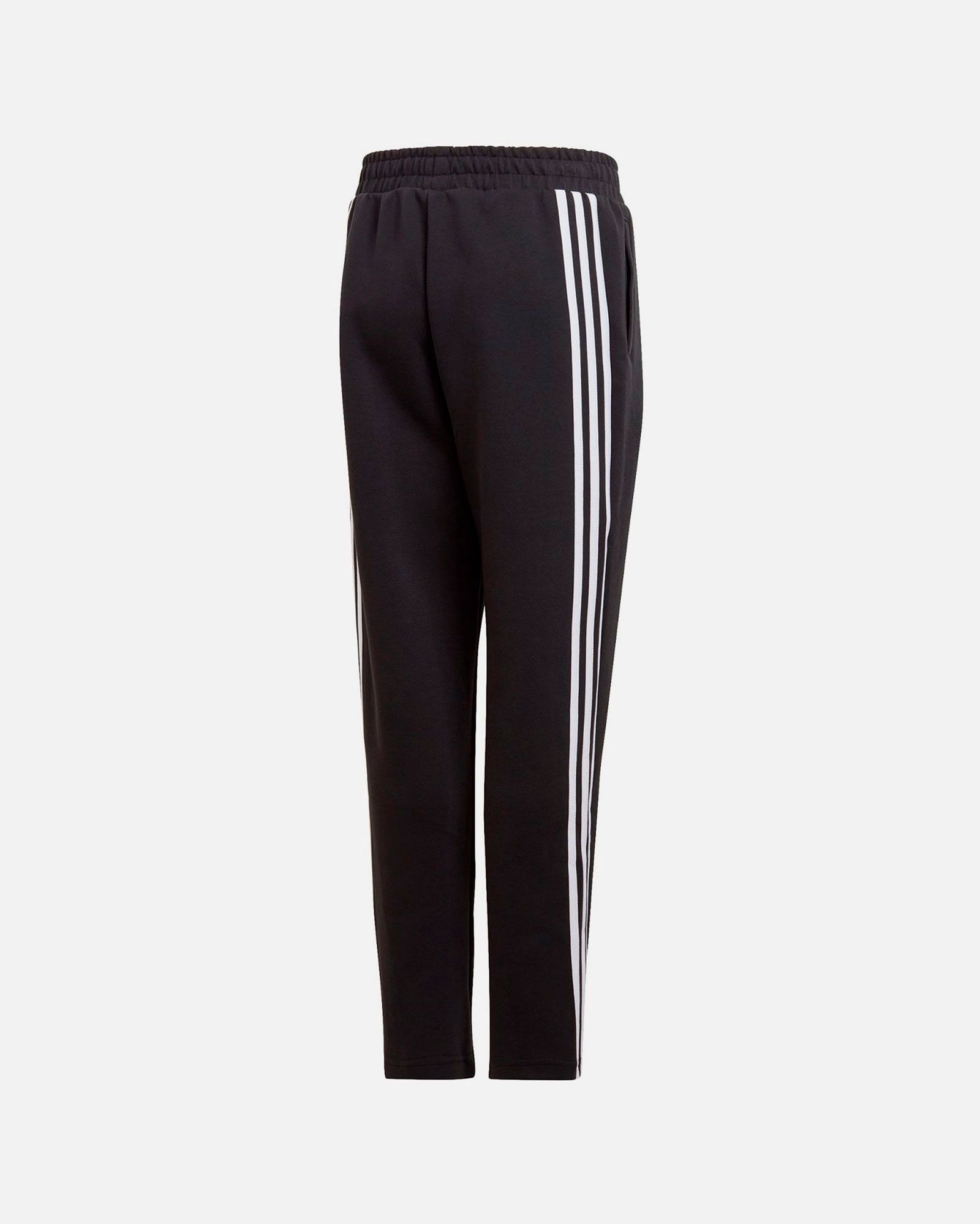 Pantalón de Paseo Tres Bandas Junior Negro Blanco - Fútbol Factory