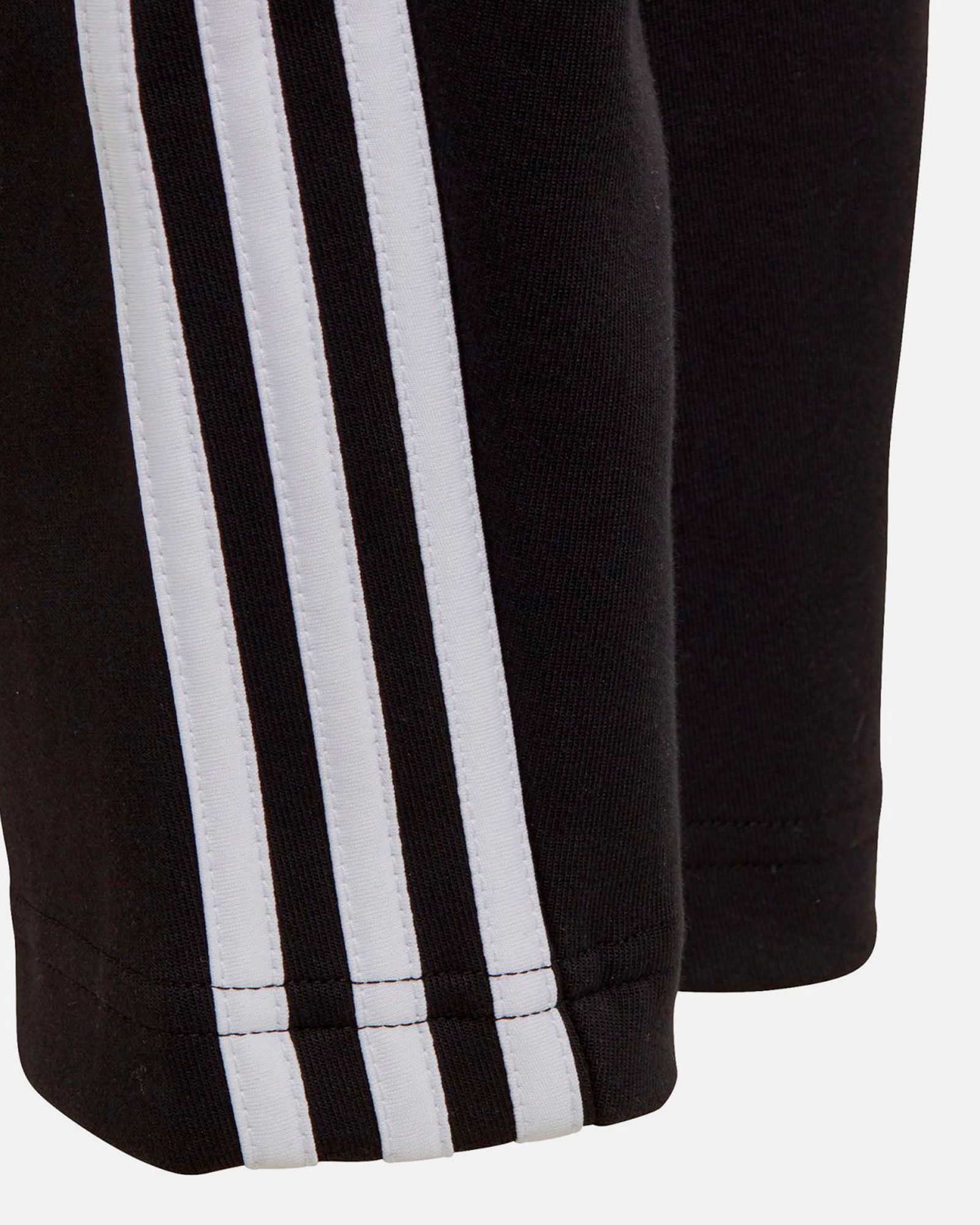 Pantalón de Paseo Tres Bandas Junior Negro Blanco - Fútbol Factory