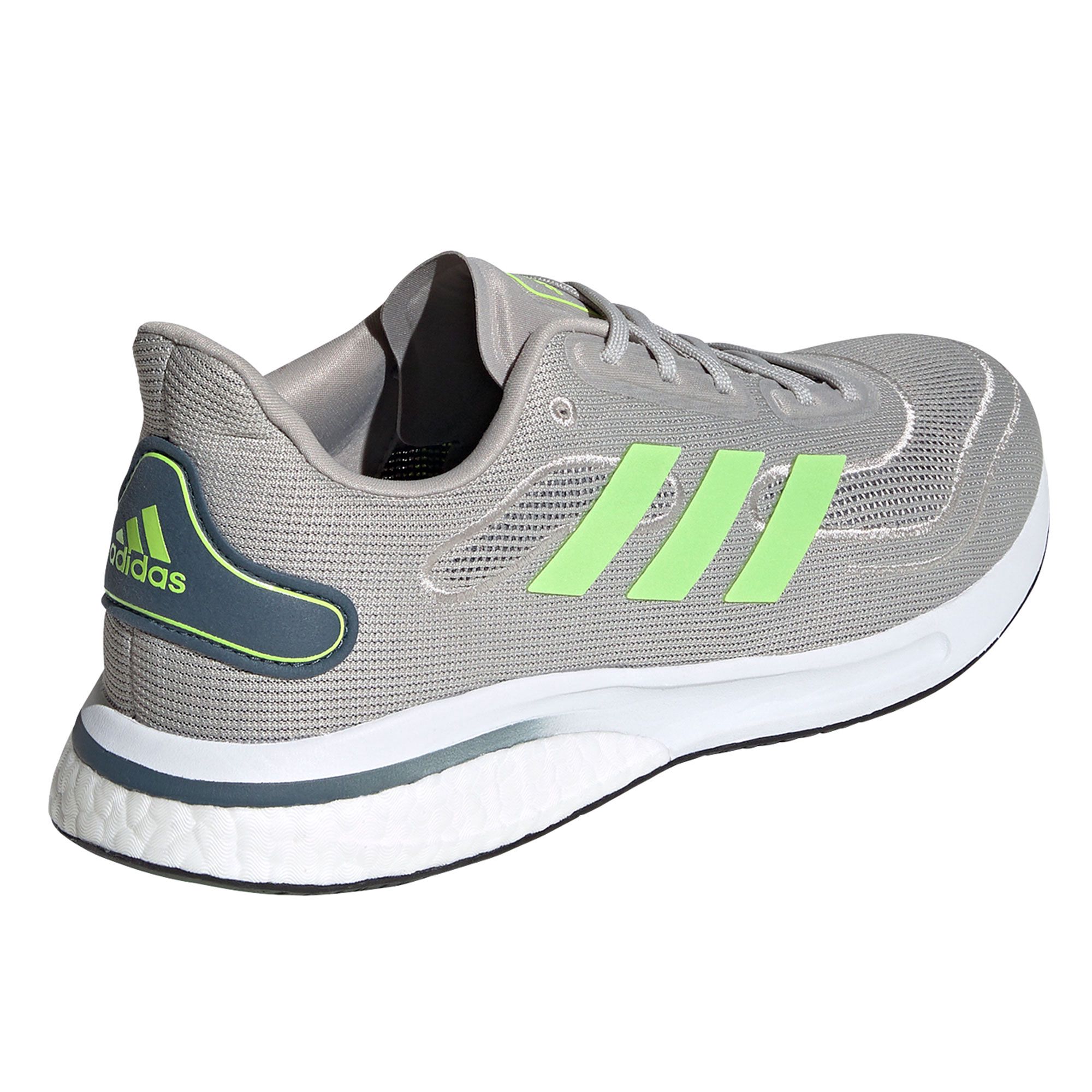 Zapatillas de Running Supernova Gris Verde - Fútbol Factory