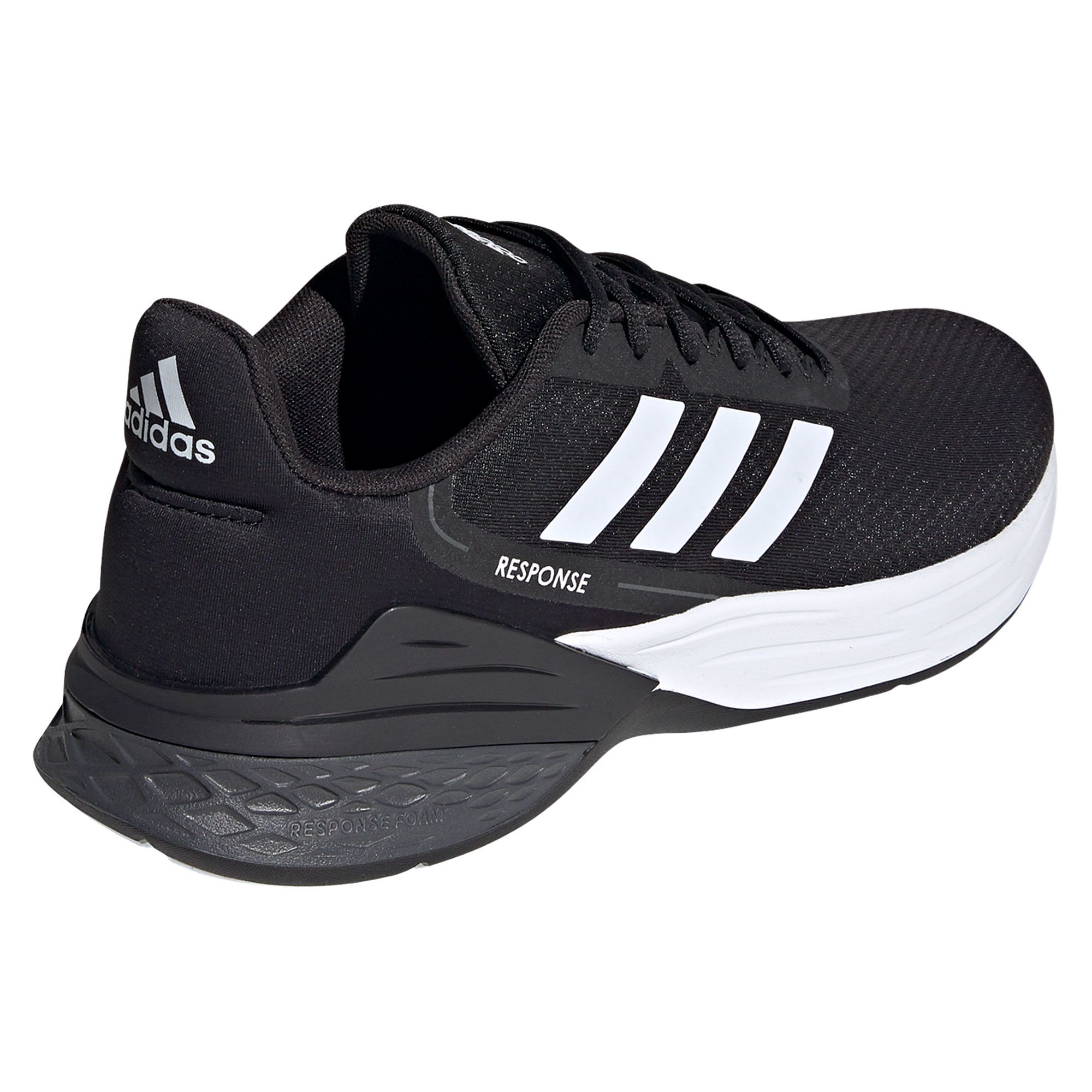 Zapatillas de Response SR Negro Blanco - Fútbol Factory