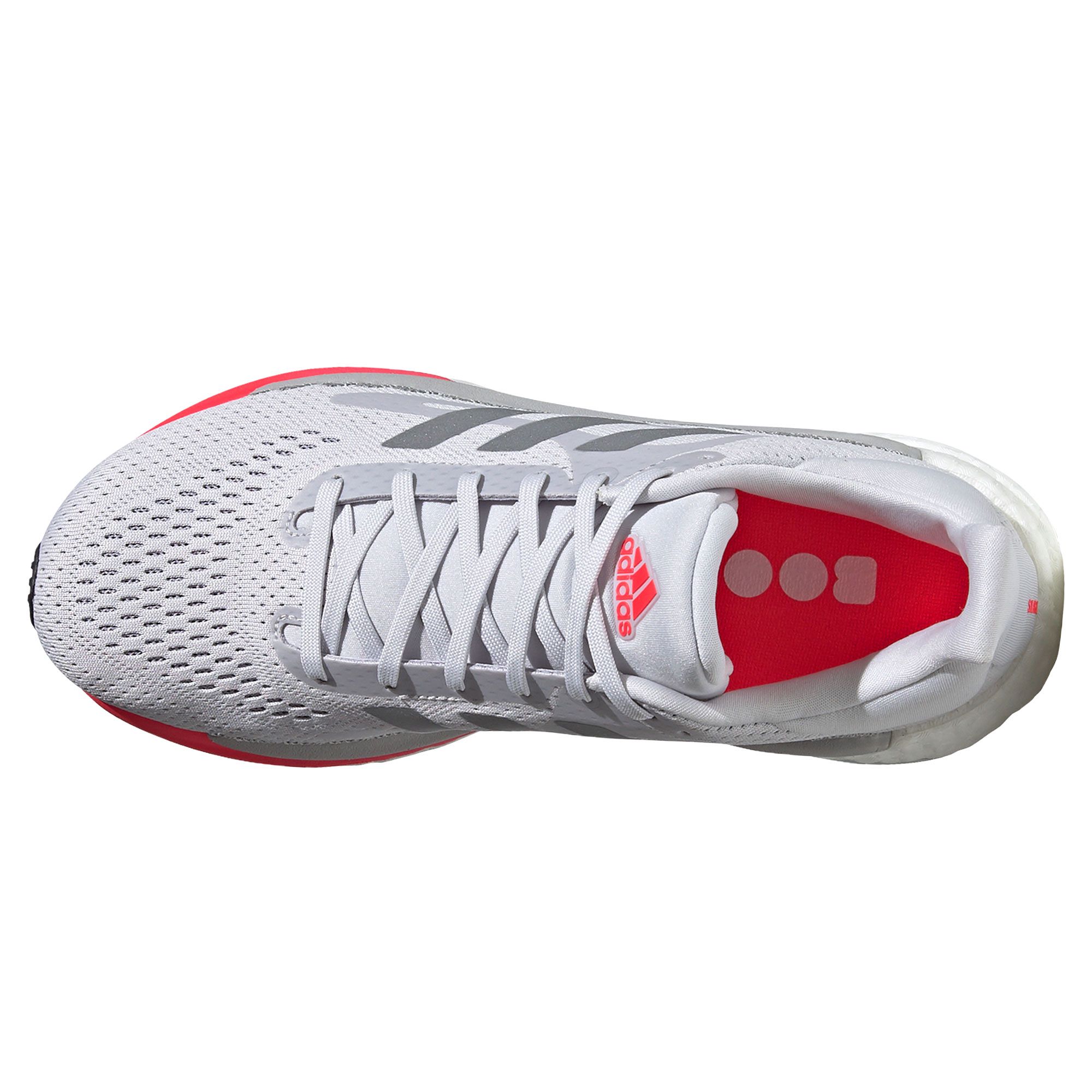 Zapatillas de Running SolarGlide 3 Mujer Gris Coral - Fútbol Factory