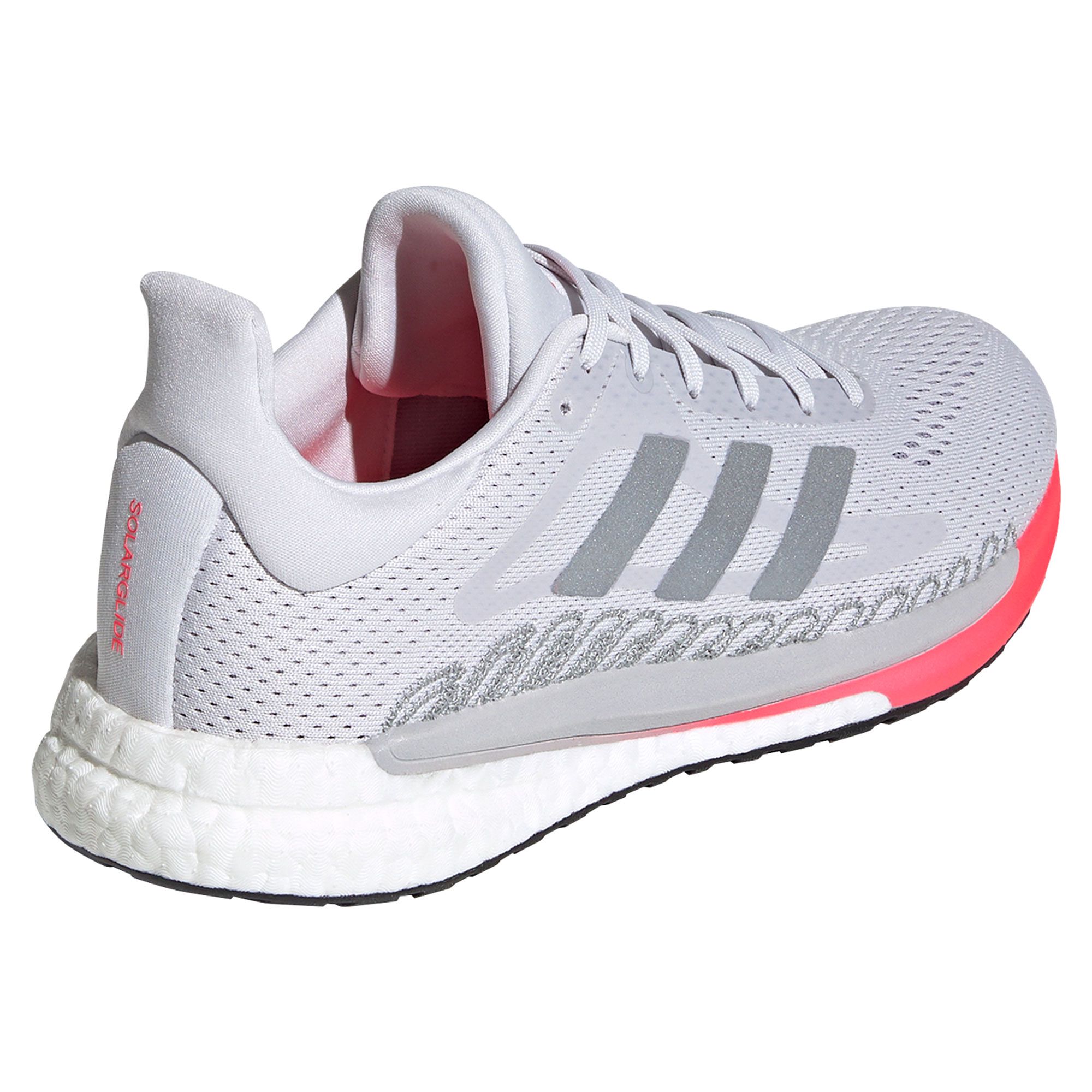 Zapatillas de Running SolarGlide 3 Mujer Gris Coral - Fútbol Factory