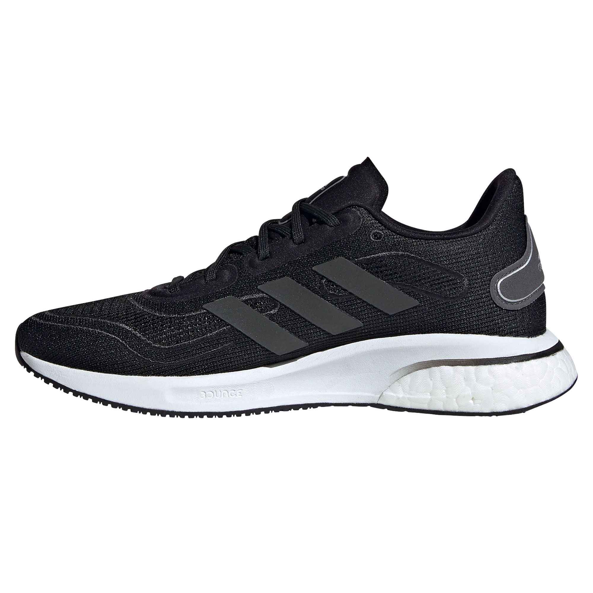 Zapatillas de Running Supernova Negro - Fútbol Factory