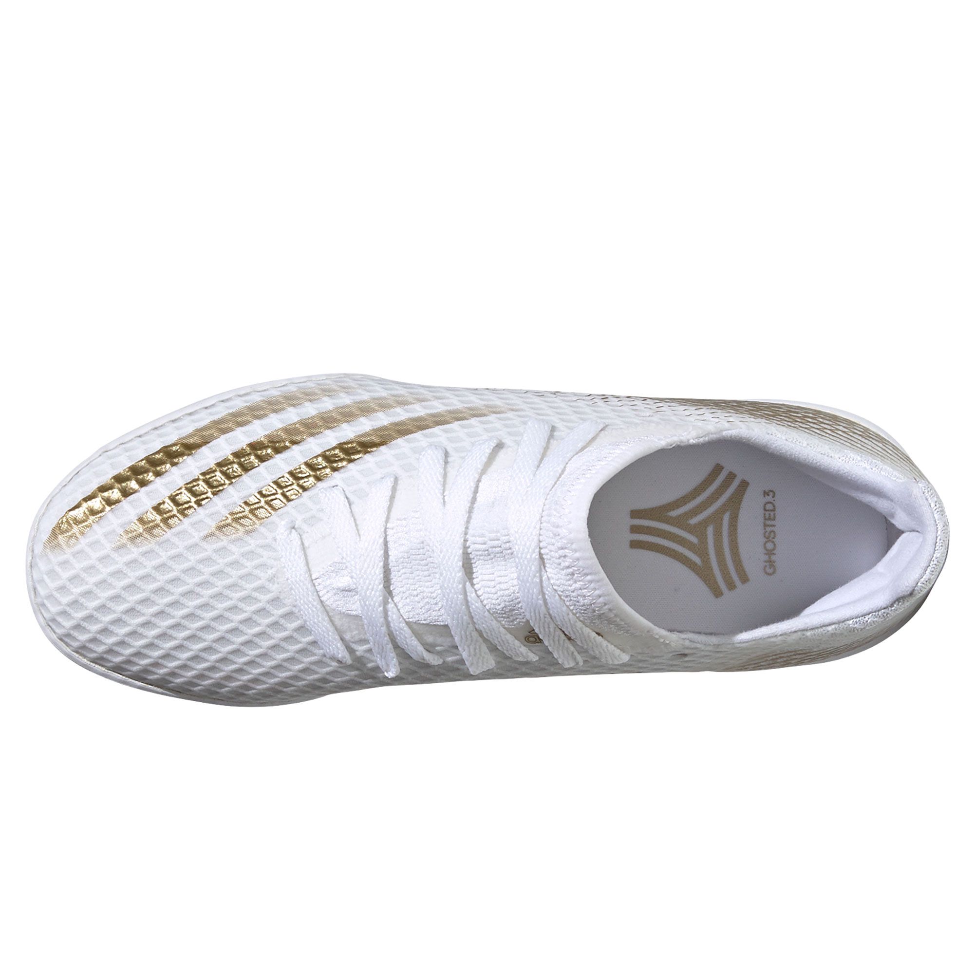 Zapatillas de fútbol sala adidas X Ghosted 20.3 IN Junior Blanco - Fútbol Factory