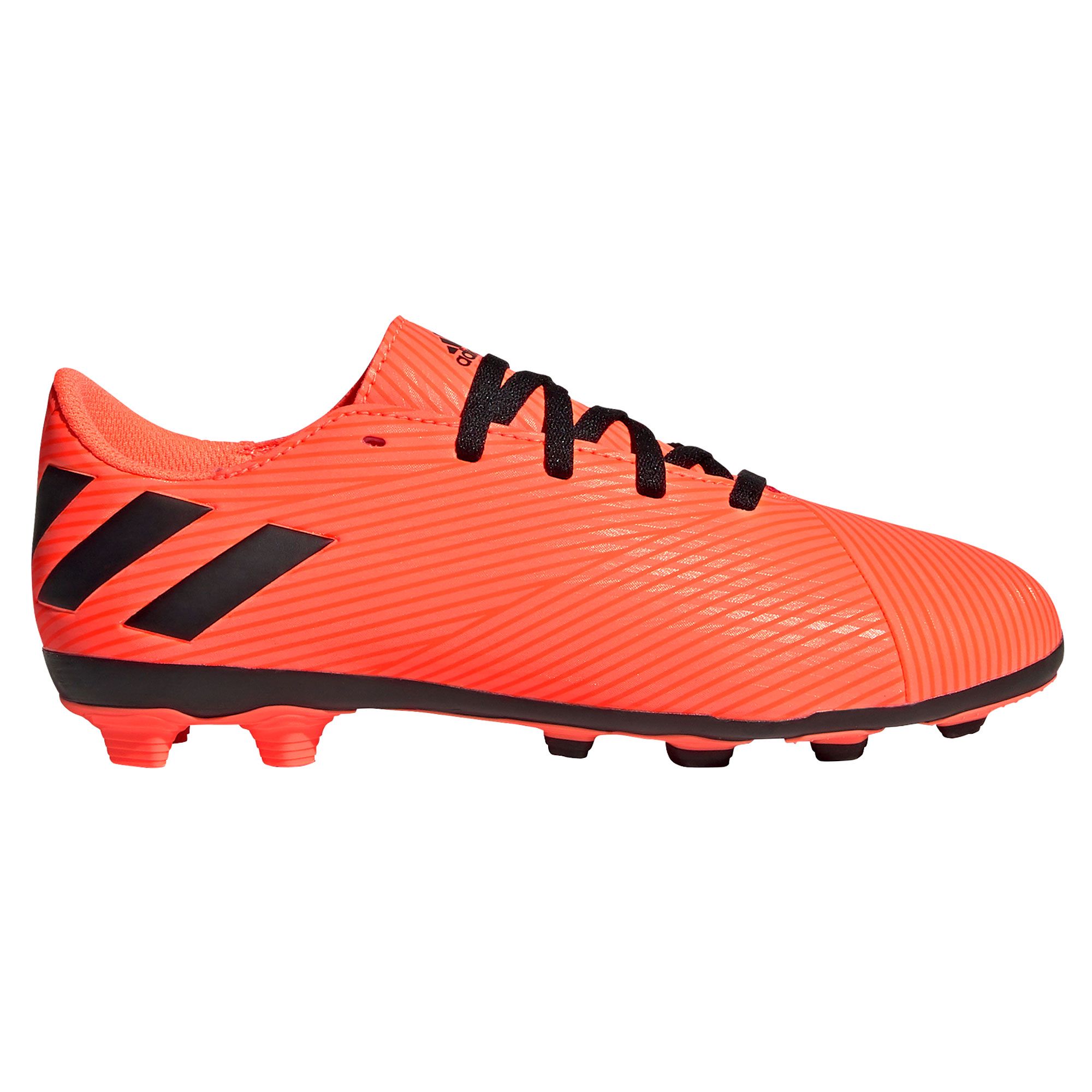 Botas de fútbol adidas Nemeziz 19.4 FxG Junior Naranja - Fútbol Factory