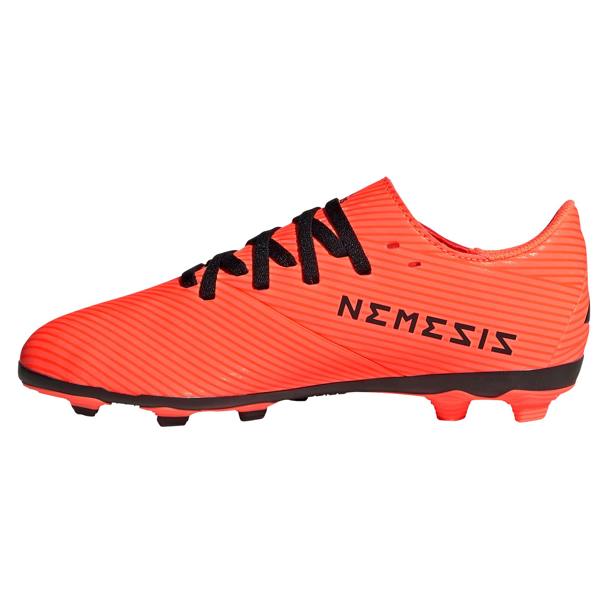 Botas de fútbol adidas Nemeziz 19.4 FxG Junior Naranja - Fútbol Factory