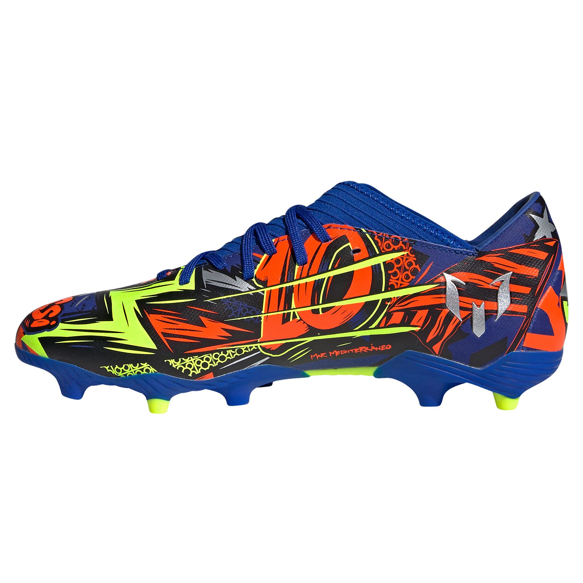 Botas de Fútbol adidas Nemeziz Messi 19.3 FG Azul Multicolor - Fútbol Factory