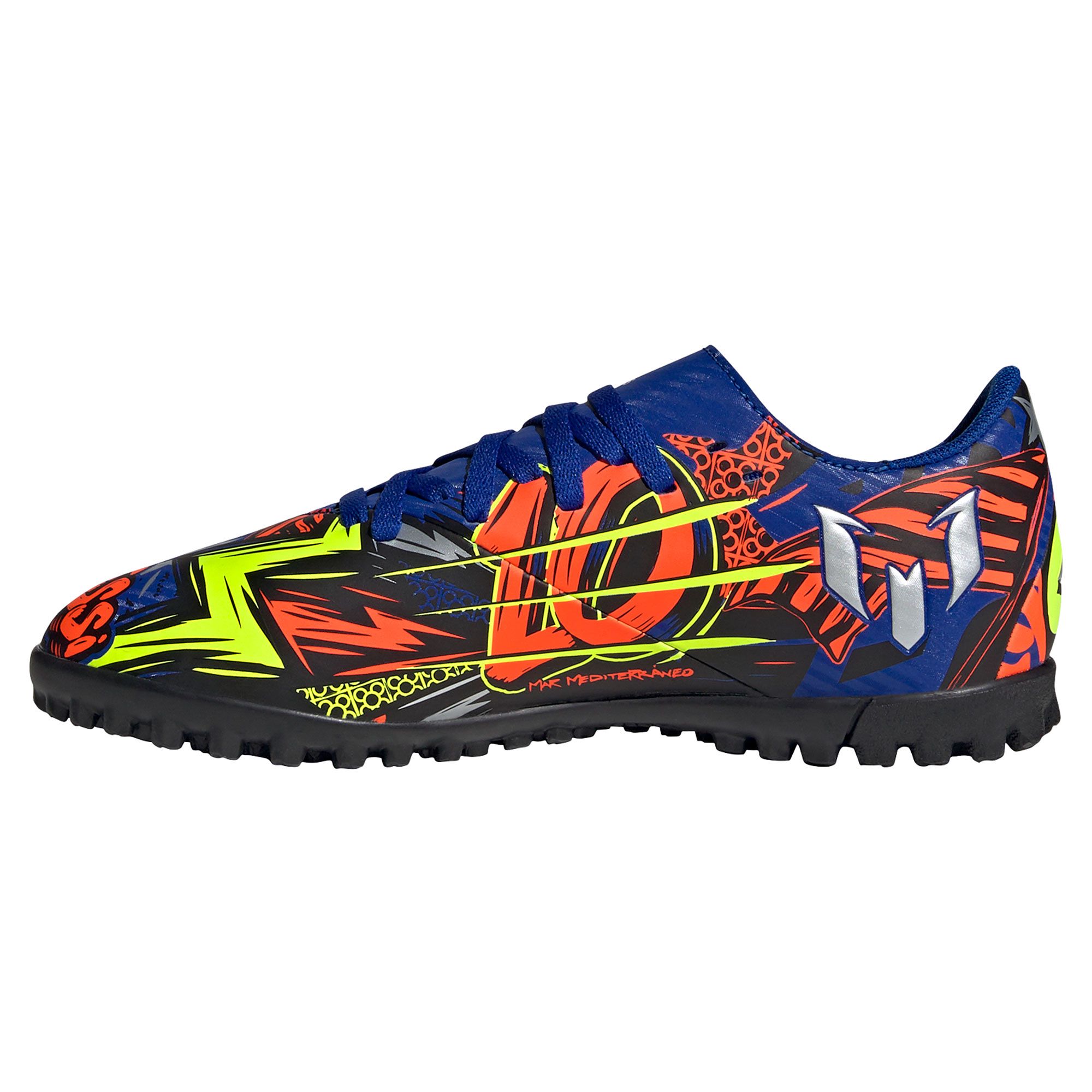 Botas de Fútbol adidas Nemeziz Messi 19.4 Multitaco Junior Azul Multicolor - Fútbol Factory