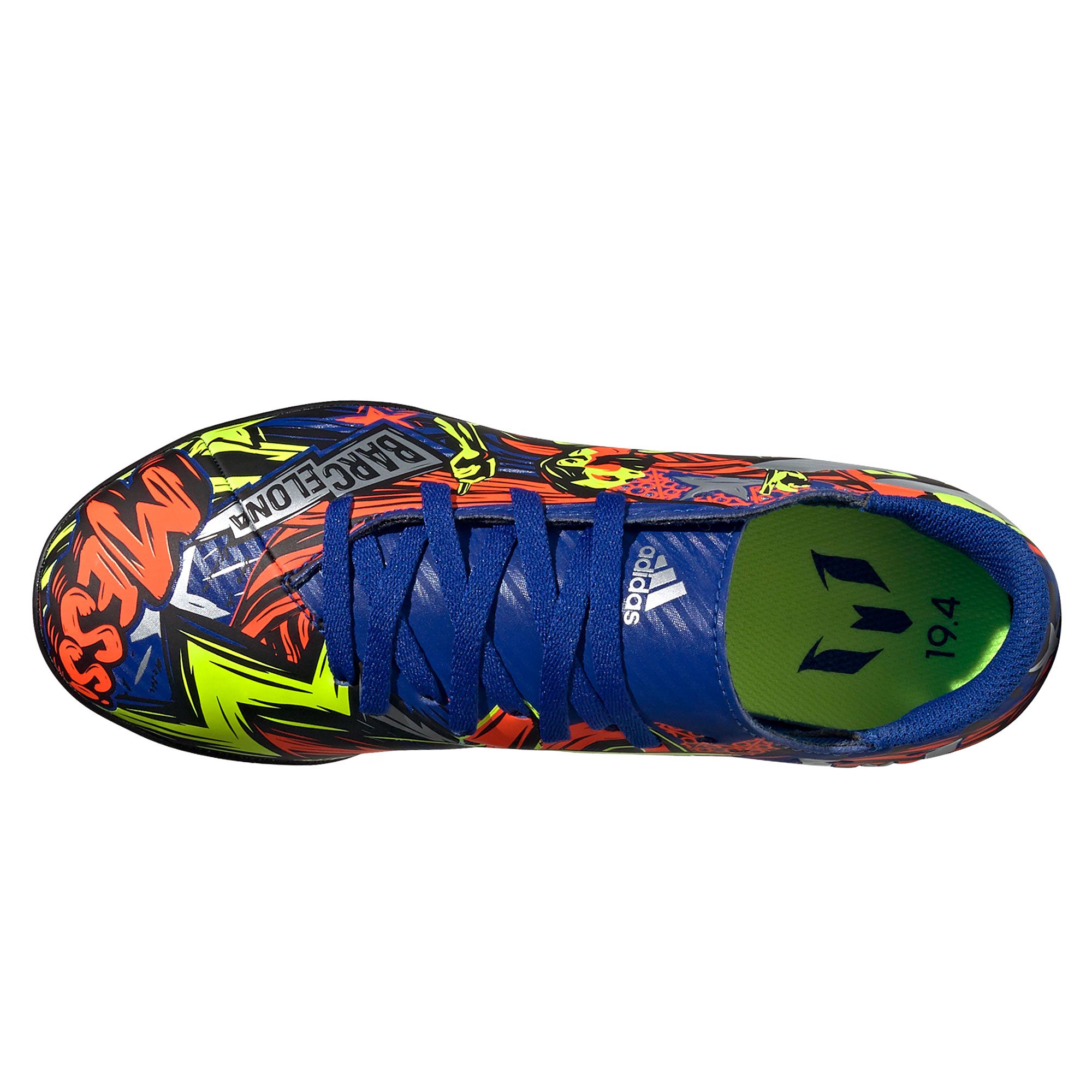 Botas de Fútbol adidas Nemeziz Messi 19.4 Multitaco Junior Azul Multicolor - Fútbol Factory