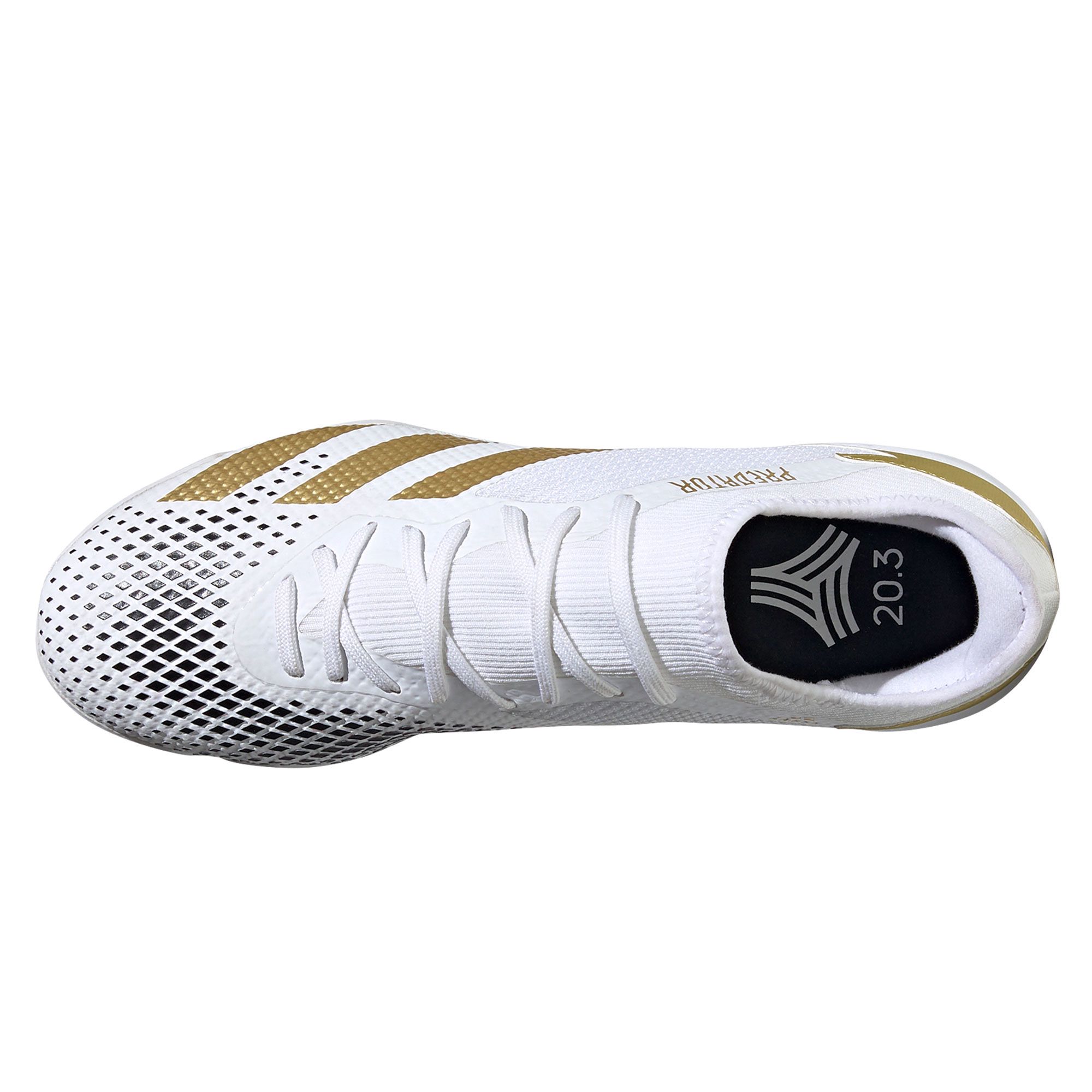 Botas de Fútbol adidas Predator 20.3 IN Junior Blanco Negro - Fútbol Factory