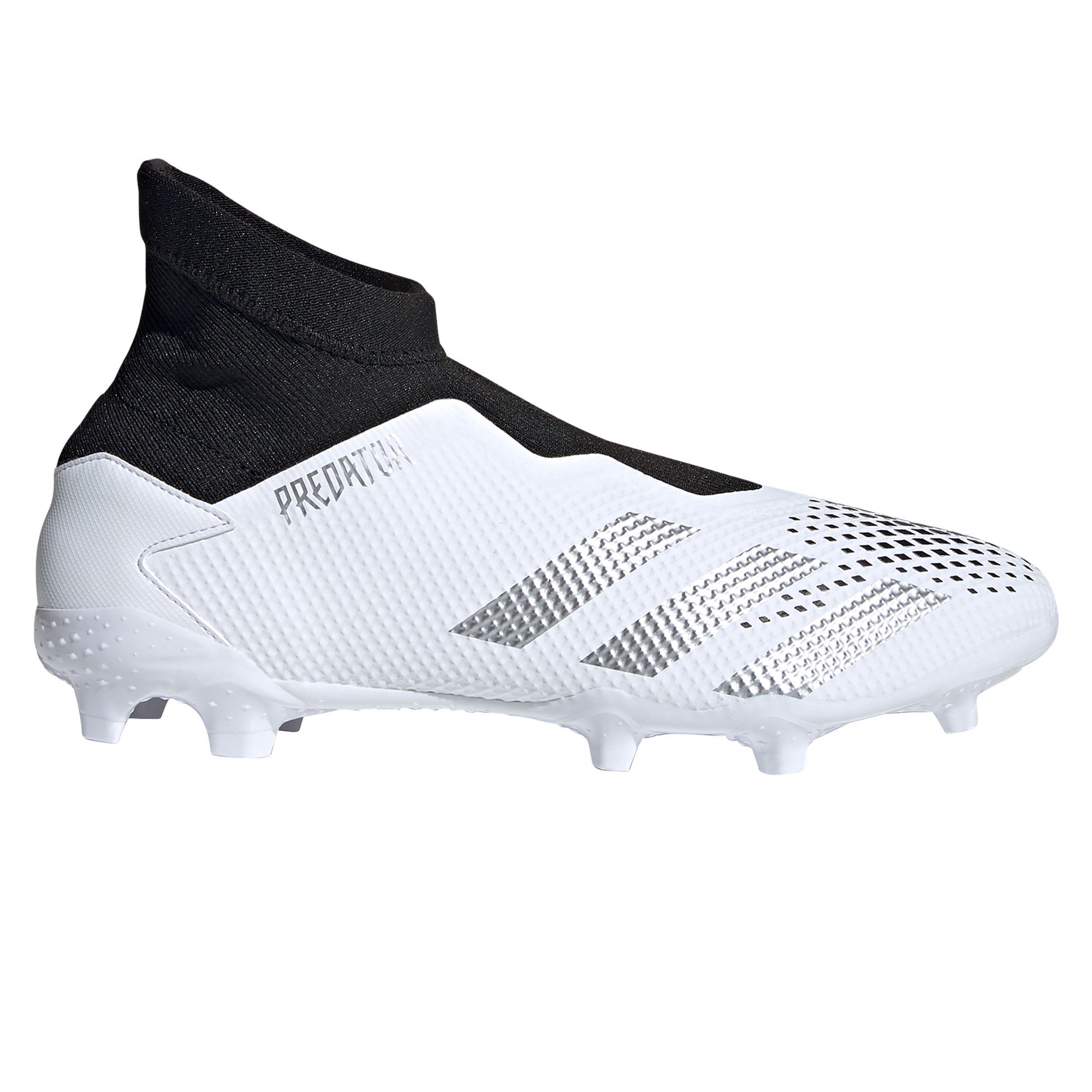 Botas de Fútbol adidas Predator 20.3 LL FG  Blanco Negro - Fútbol Factory