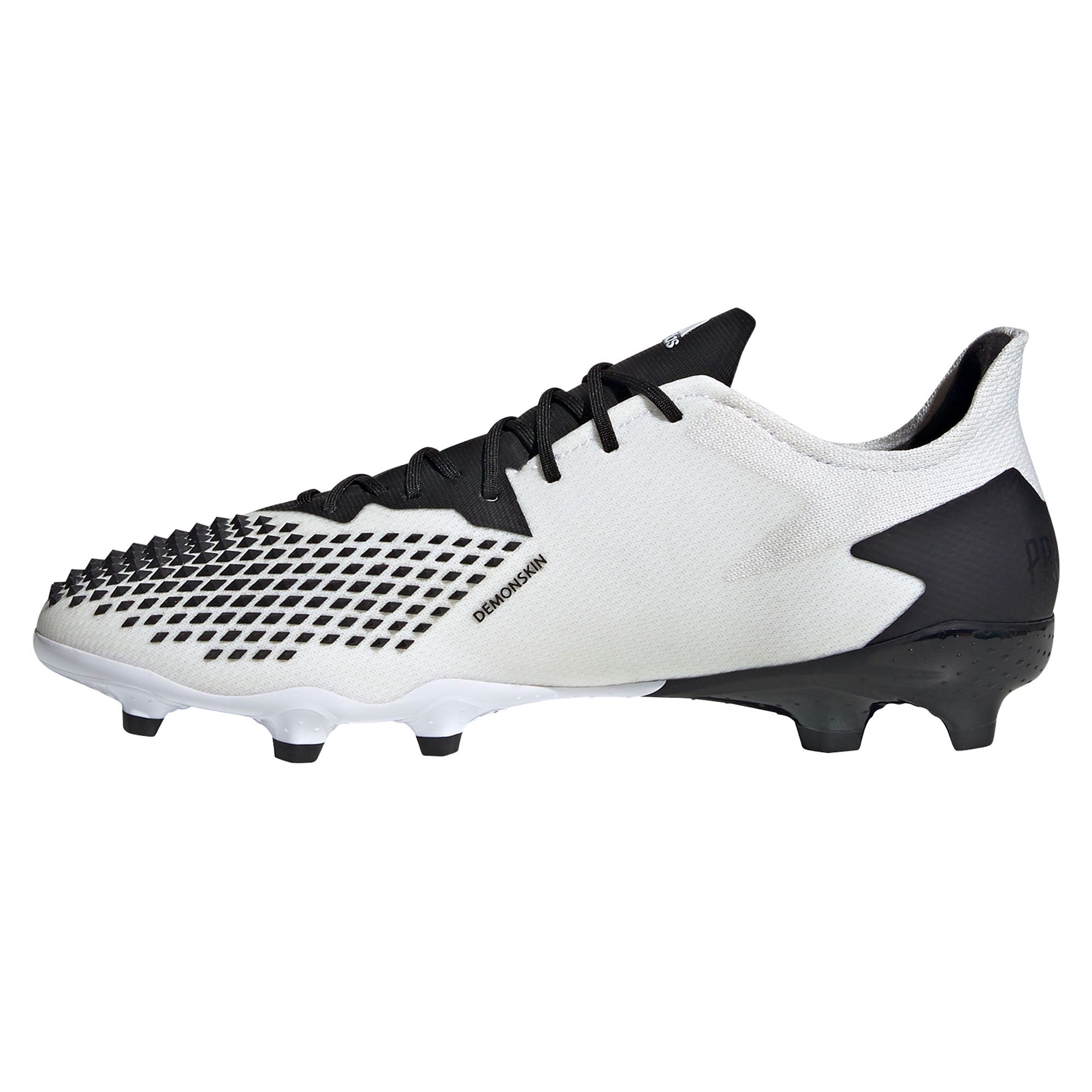 Botas de Fútbol adidas Predator 20.2 FG  Blanco Negro - Fútbol Factory