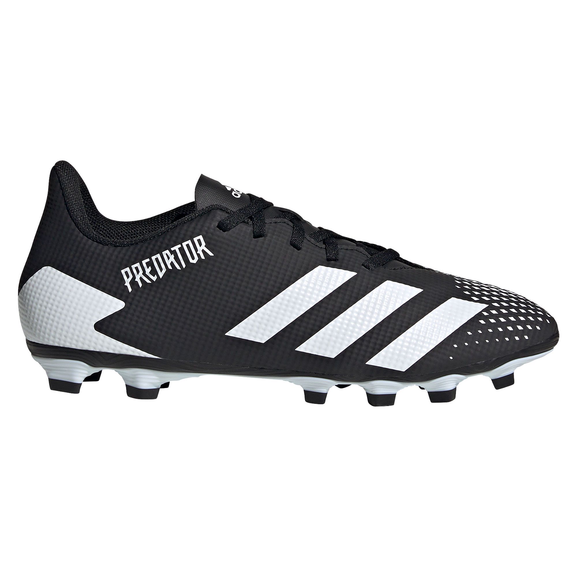 Botas de Fútbol adidas Predator 20.4 FxG Blanco Negro - Fútbol Factory