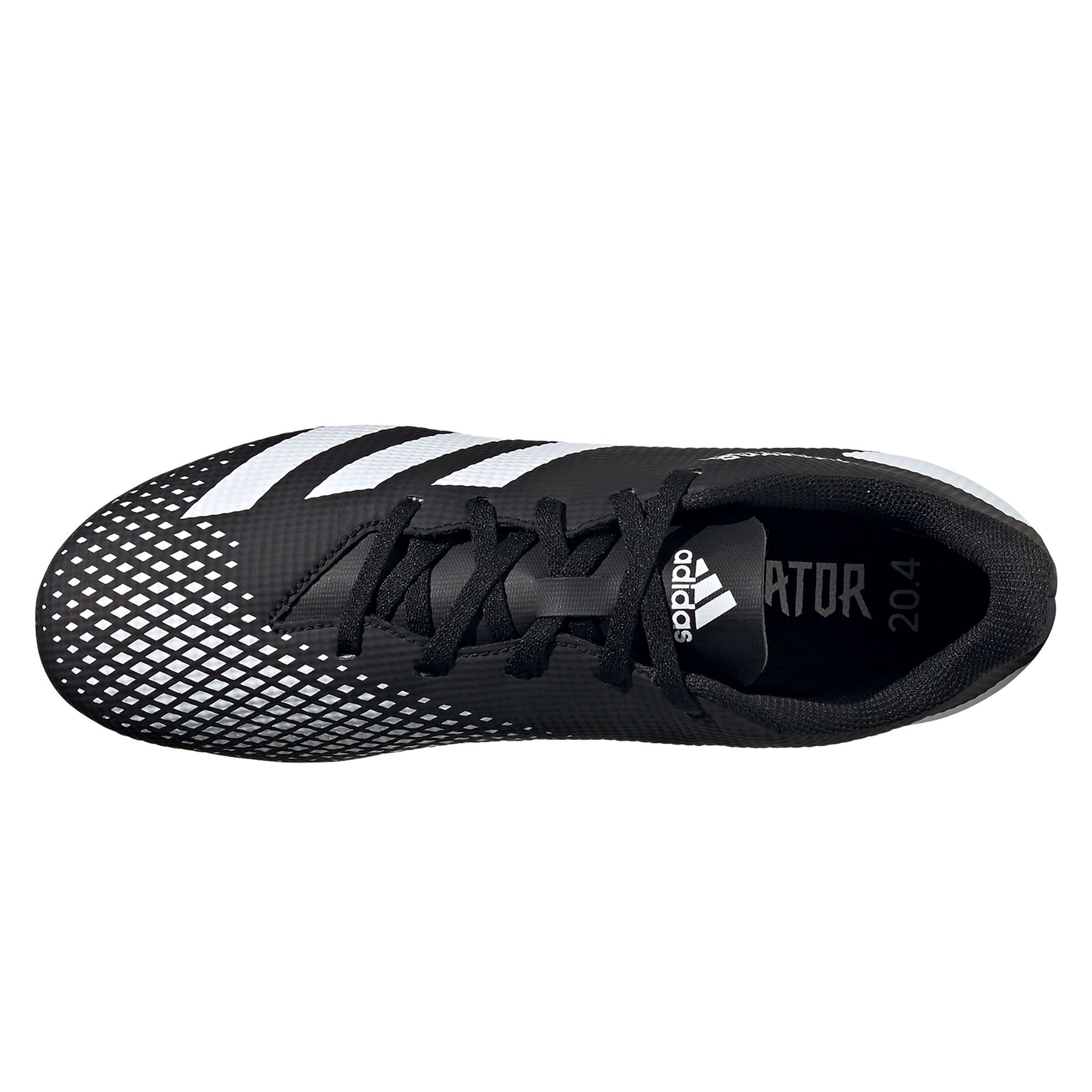 Botas de Fútbol adidas Predator 20.4 FxG Blanco Negro - Fútbol Factory