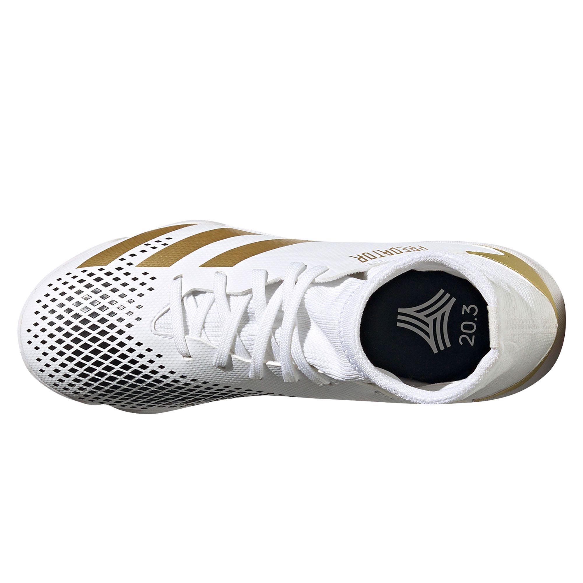Zapatillas de Fútbol Sala adidas Predator 20.3 IN Junior Blanco Negro - Fútbol Factory