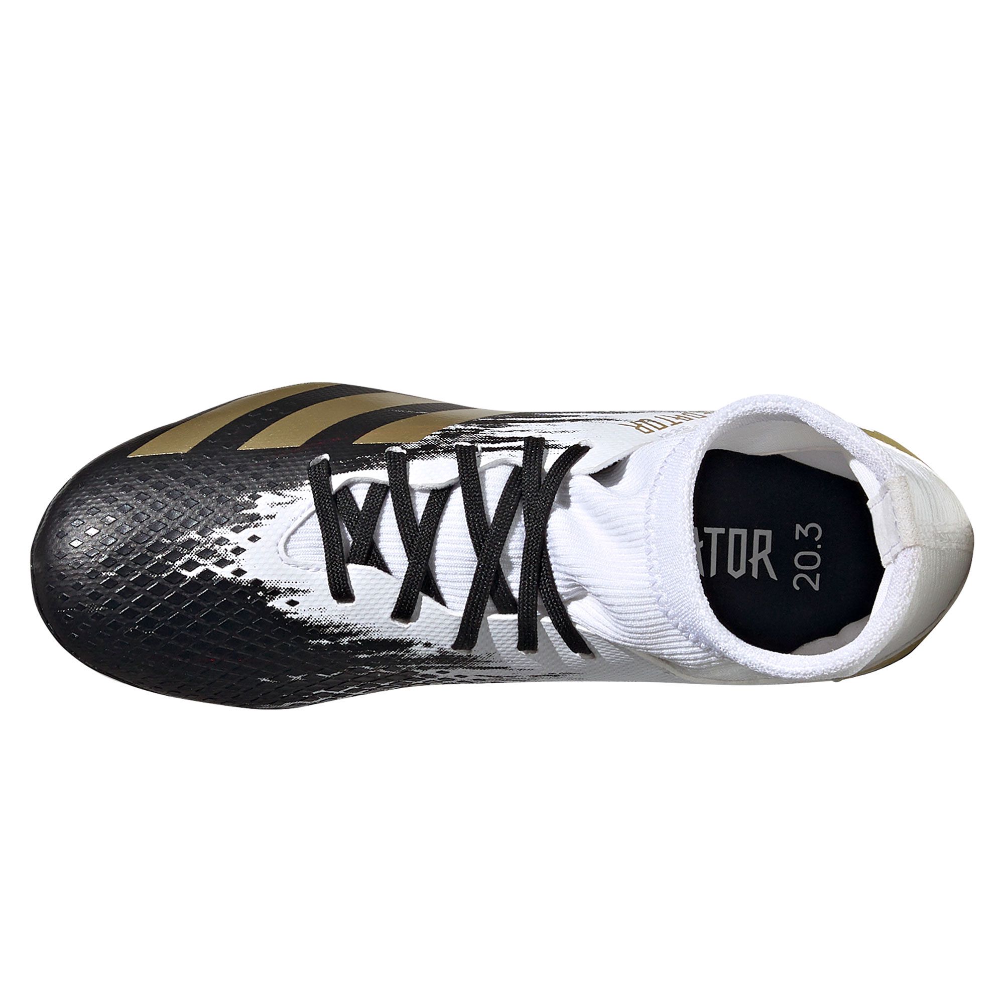 Botas de Fútbol adidas Predator 20.3 MG Blanco Negro - Fútbol Factory