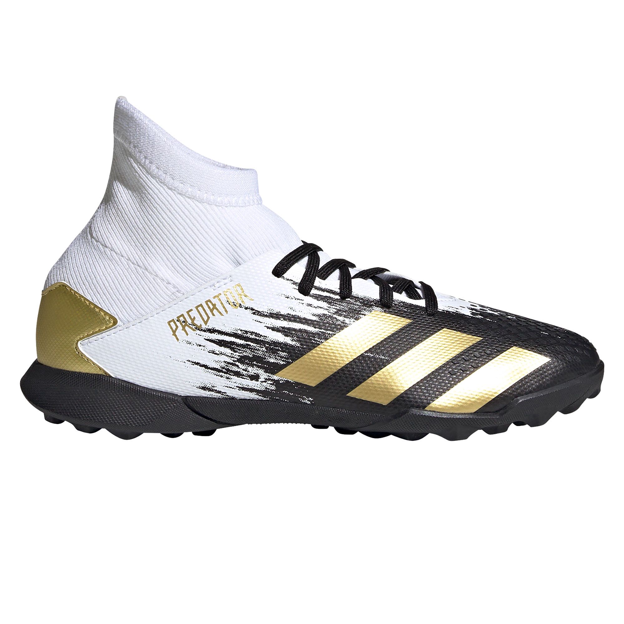 Botas de Fútbol adidas Predator 20.3 Multitaco Junior Blanco Negro - Fútbol Factory