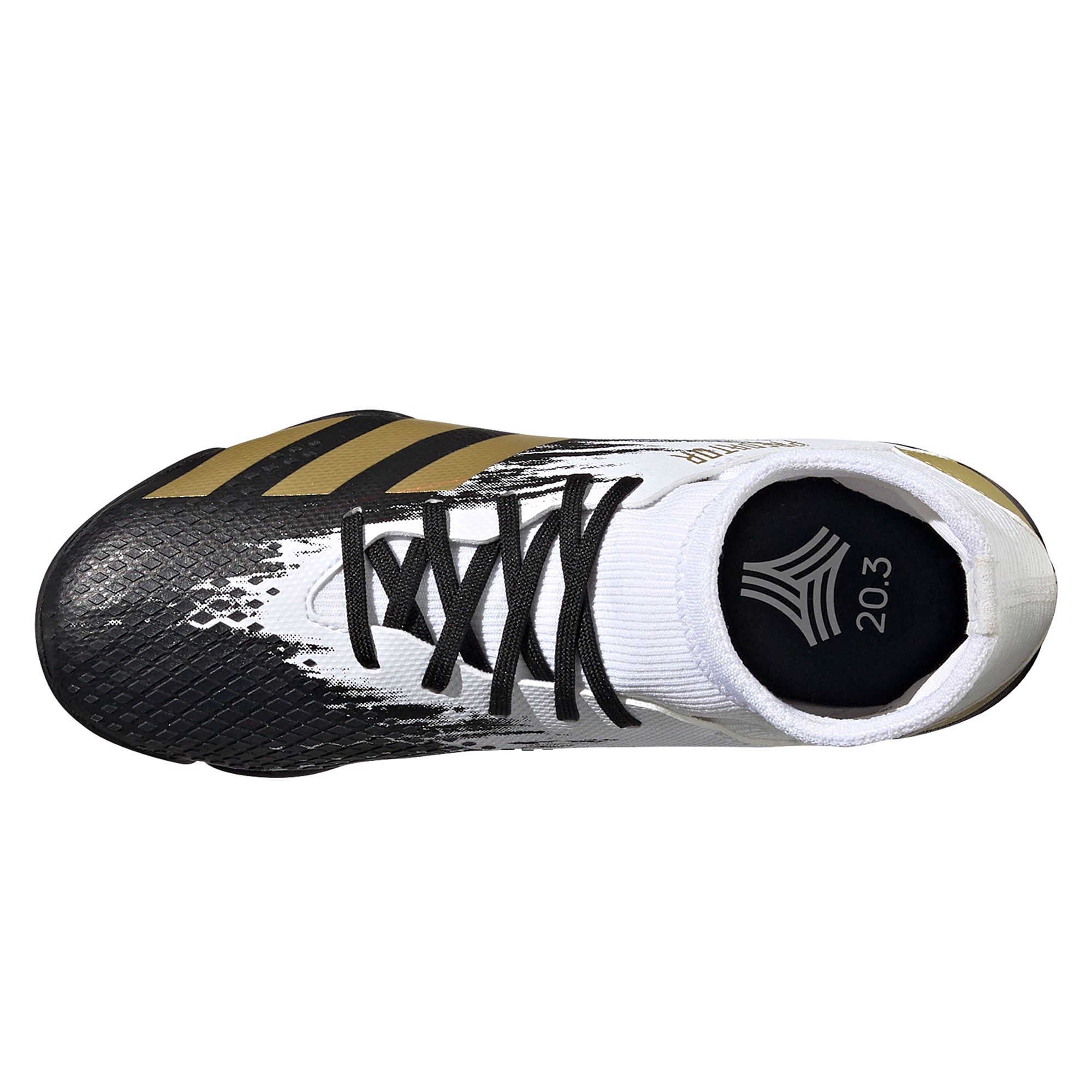 Botas de Fútbol adidas Predator 20.3 Multitaco Junior Blanco Negro - Fútbol Factory