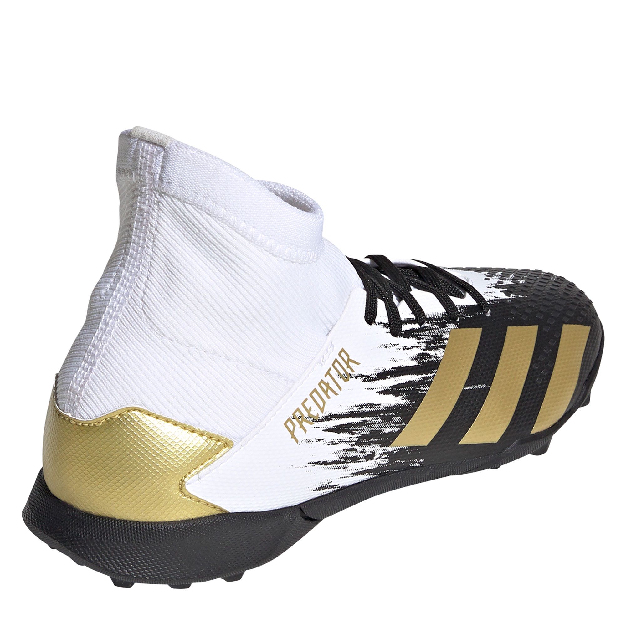 Botas de Fútbol adidas Predator 20.3 Multitaco Junior Blanco Negro - Fútbol Factory