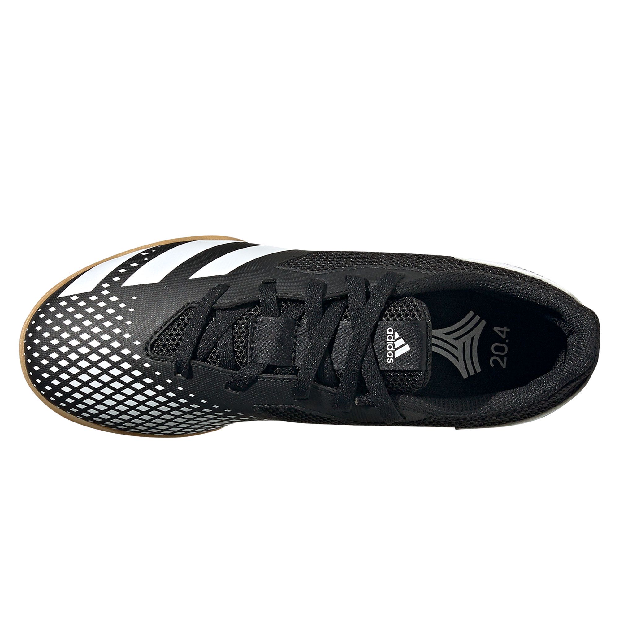 Zapatillas de Fútbol Sala adidas Predator 20.4 IN Junior Blanco Negro - Fútbol Factory