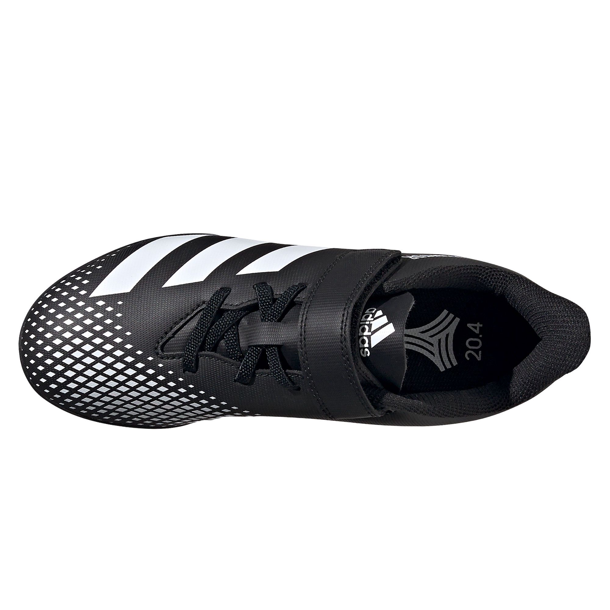 Botas de Fútbol adidas Predator 20.4 Multitaco Junior Blanco Negro - Fútbol Factory