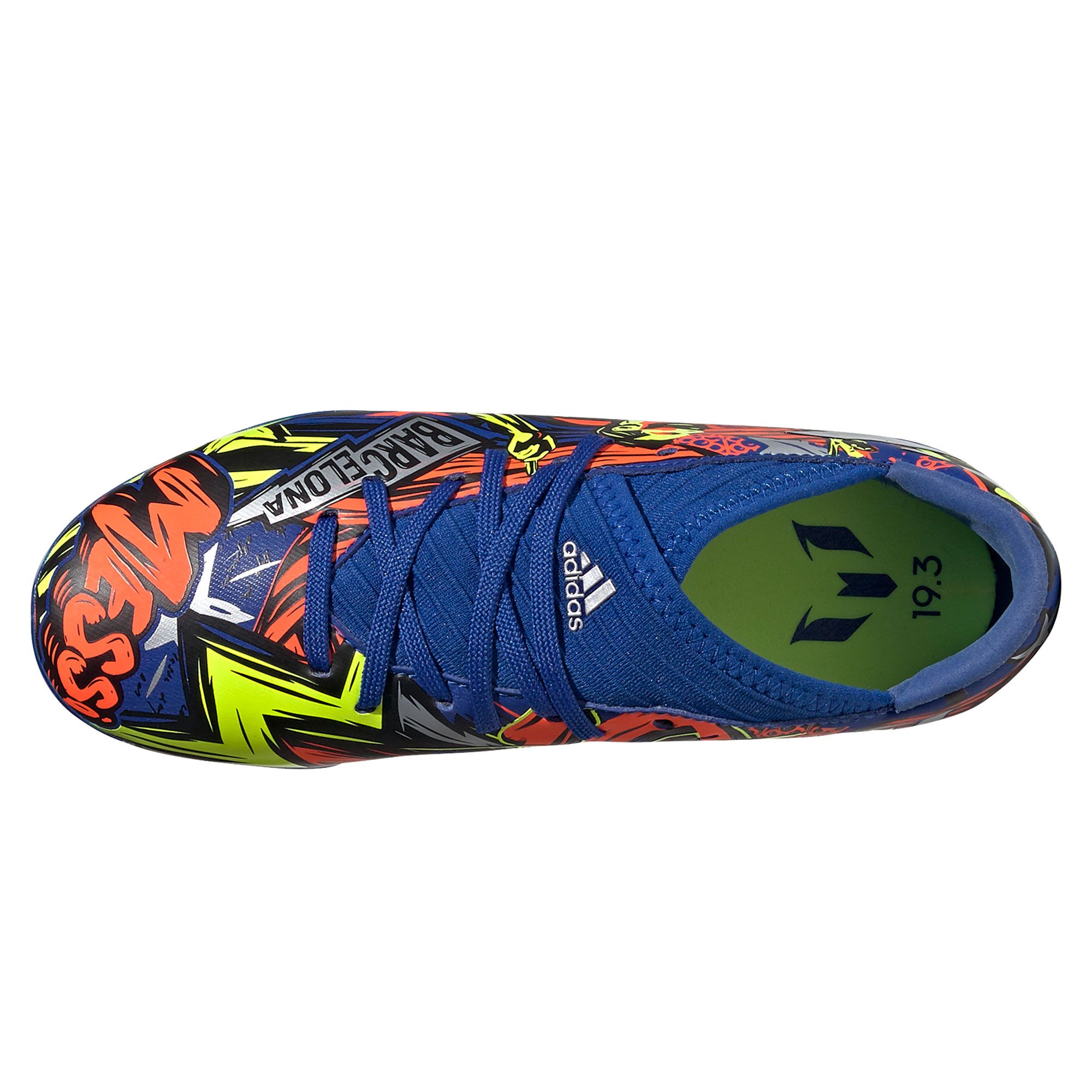 Botas de Fútbol adidas Nemeziz Messi 19.3 FG Junior Azul Multicolor - Fútbol Factory
