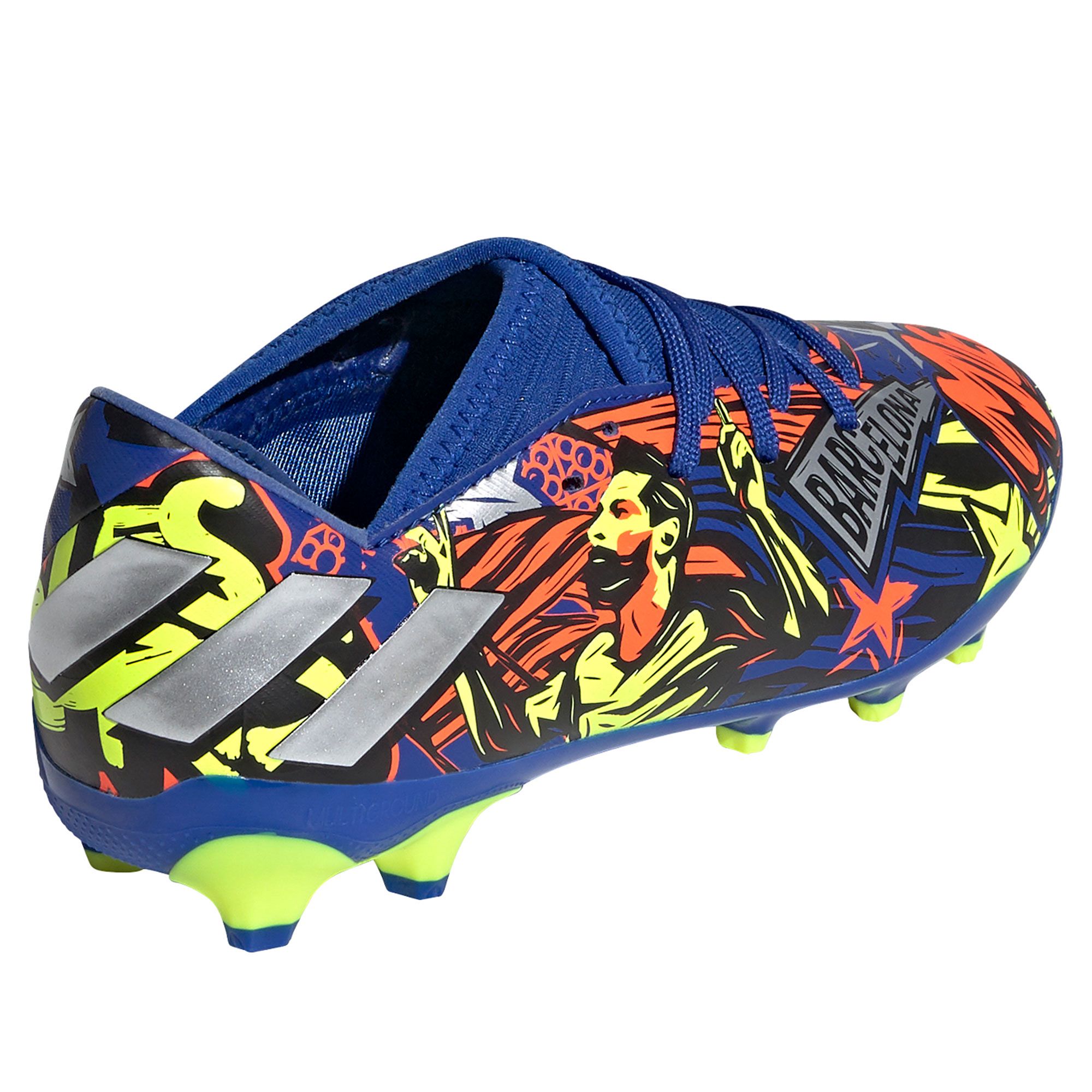 Botas de Fútbol adidas Nemeziz Messi 19.3 FG Junior Azul Multicolor - Fútbol Factory