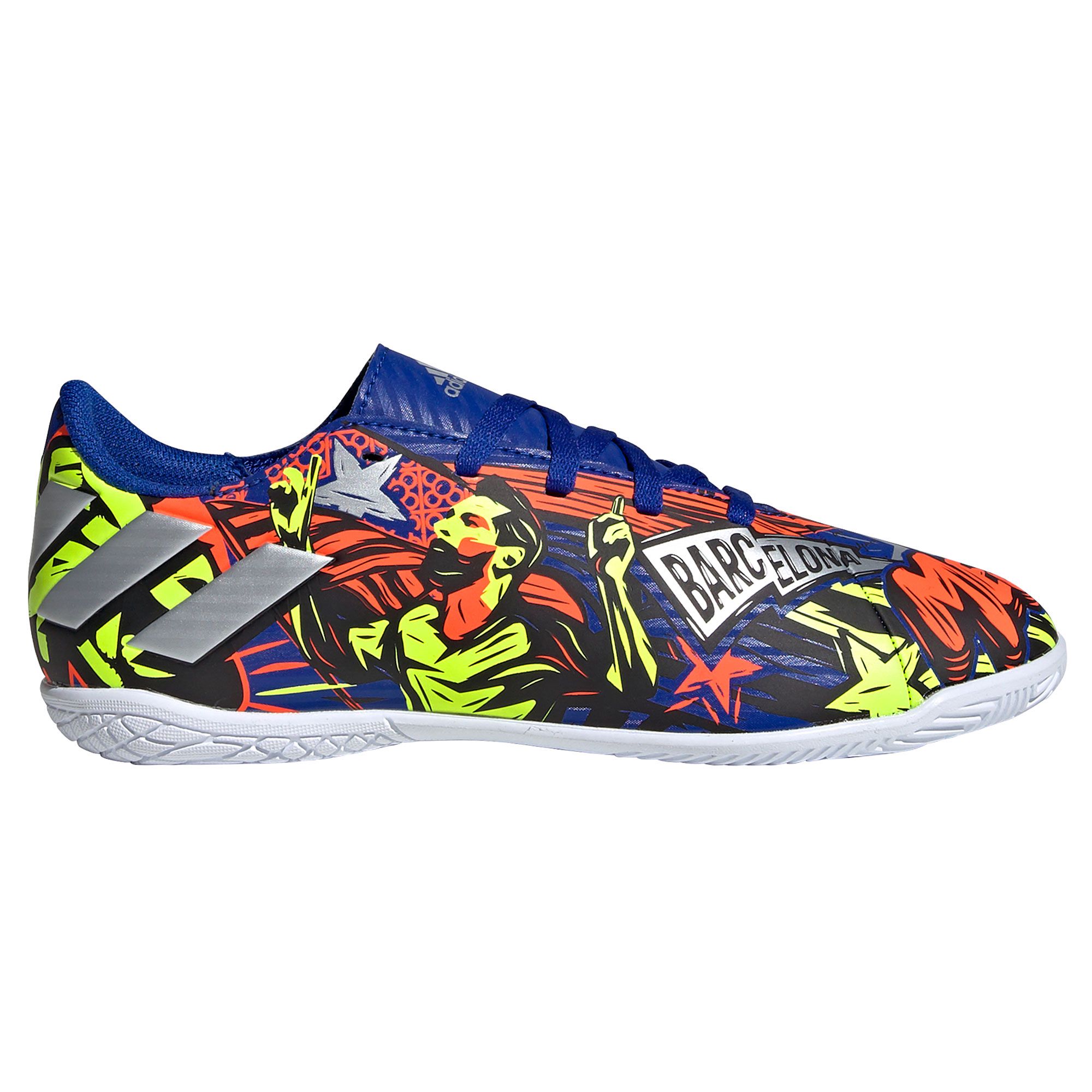 Zapatillas de Fútbol Sala Nemeziz Messi 19.4 IN Junior Azul Multicolor - Fútbol Factory
