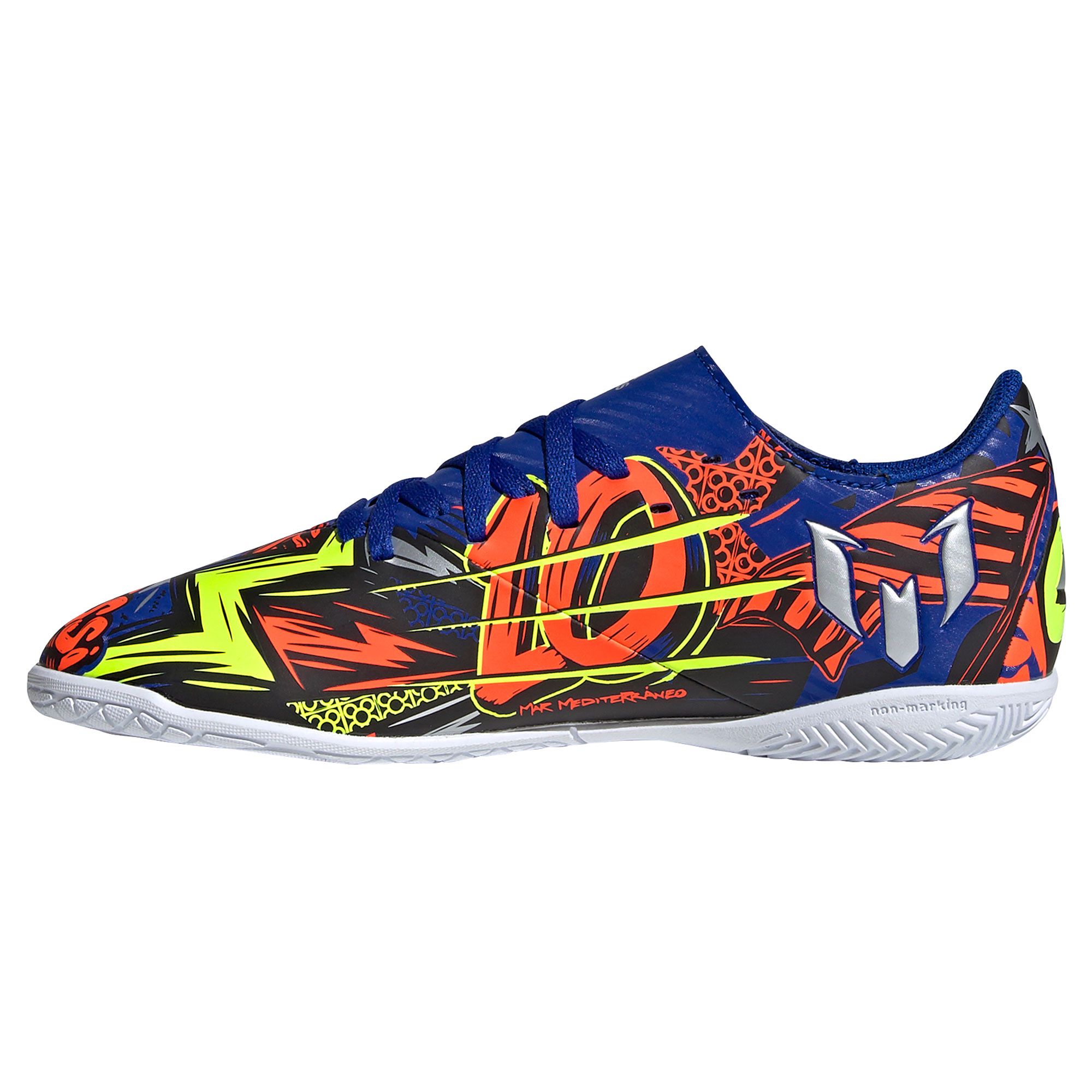 Zapatillas de Fútbol Sala Nemeziz Messi 19.4 IN Junior Azul Multicolor - Fútbol Factory