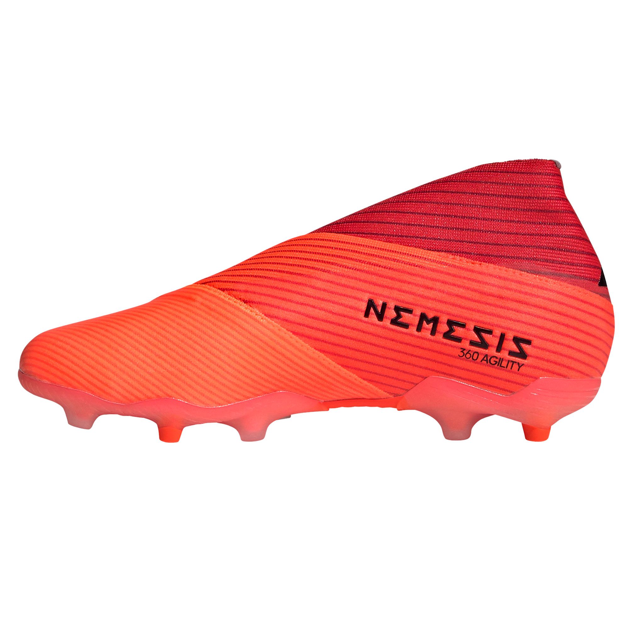 Botas de Fútbol adidas Nemeziz 19+ FG Junior Naranja - Fútbol Factory