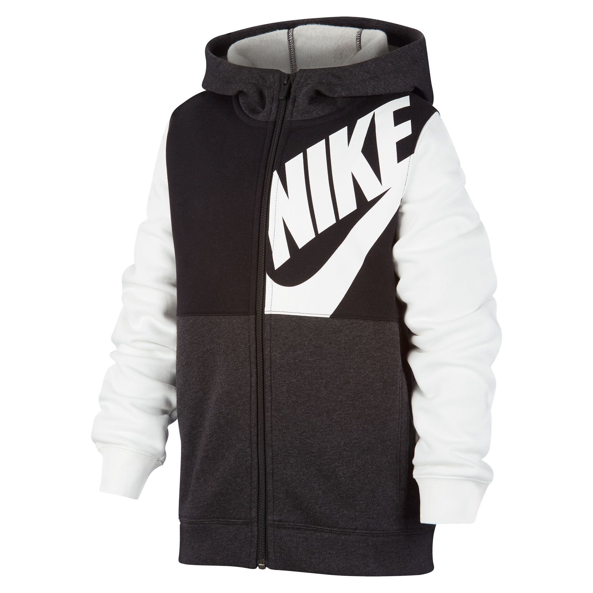 Chaqueta con Capucha de Paseo Sportswear Junior Negro - Fútbol Factory