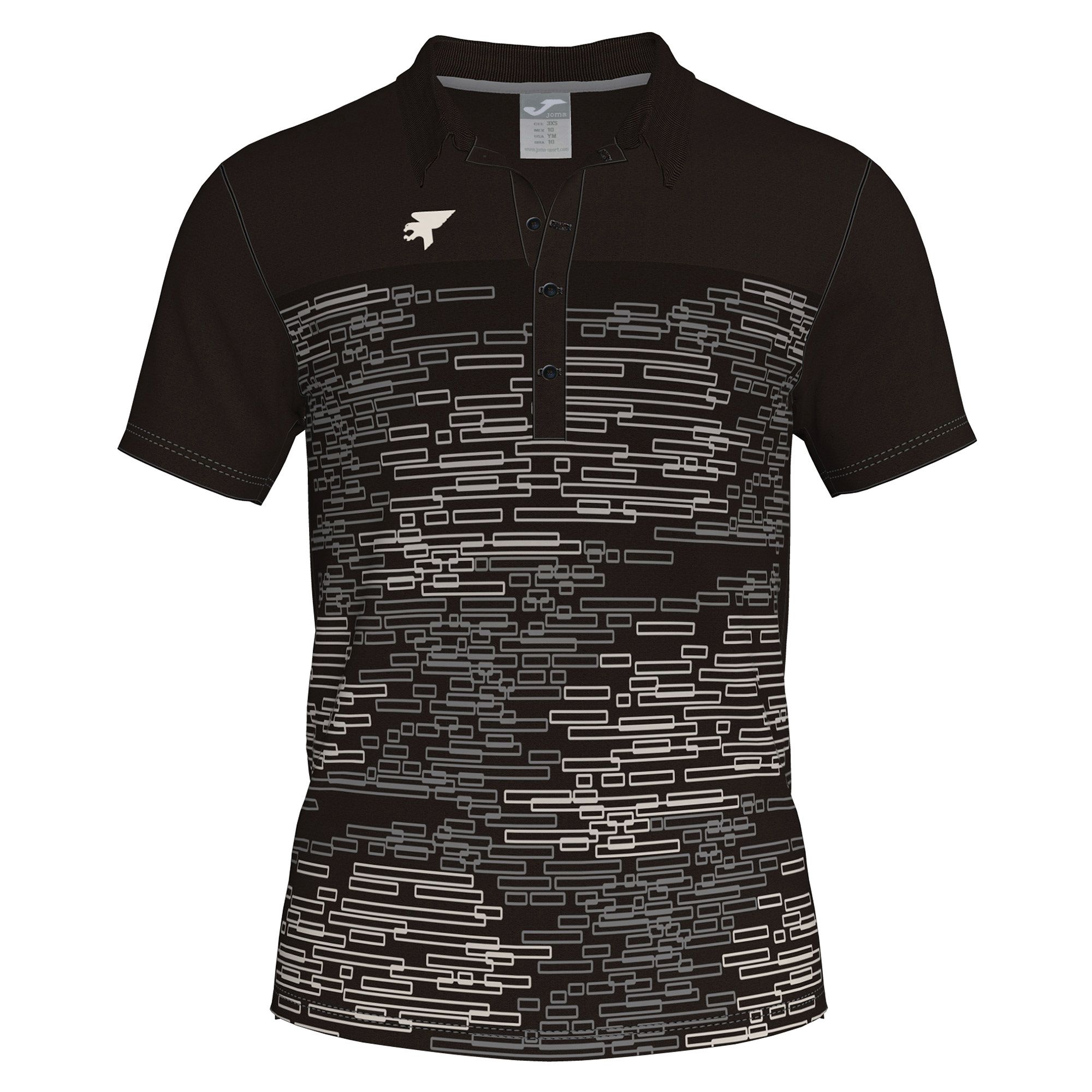 Polo de Paseo Bonome Negro - Fútbol Factory