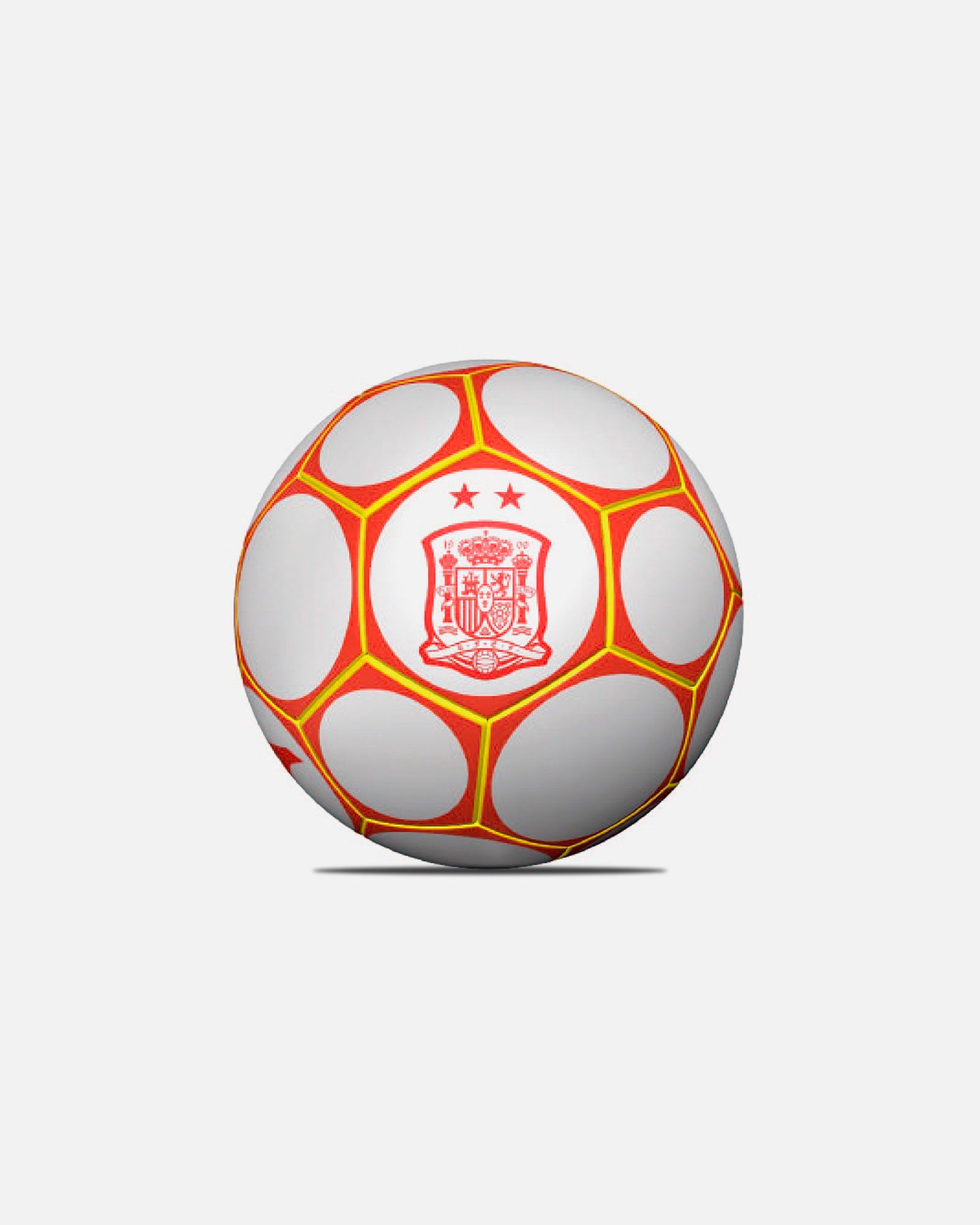 Minibalón fútbol sala España Blanco - Fútbol Factory