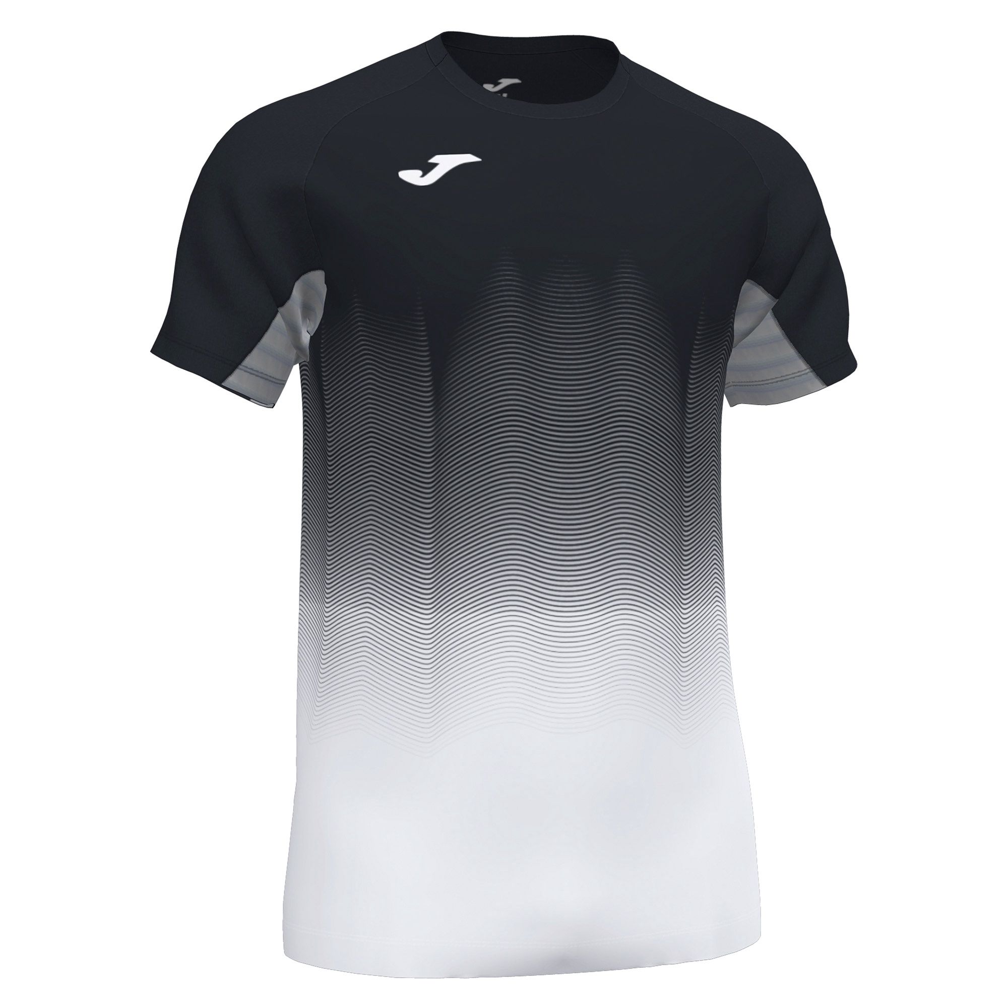 Camiseta de Running Elite VII Negro Blanco - Fútbol Factory