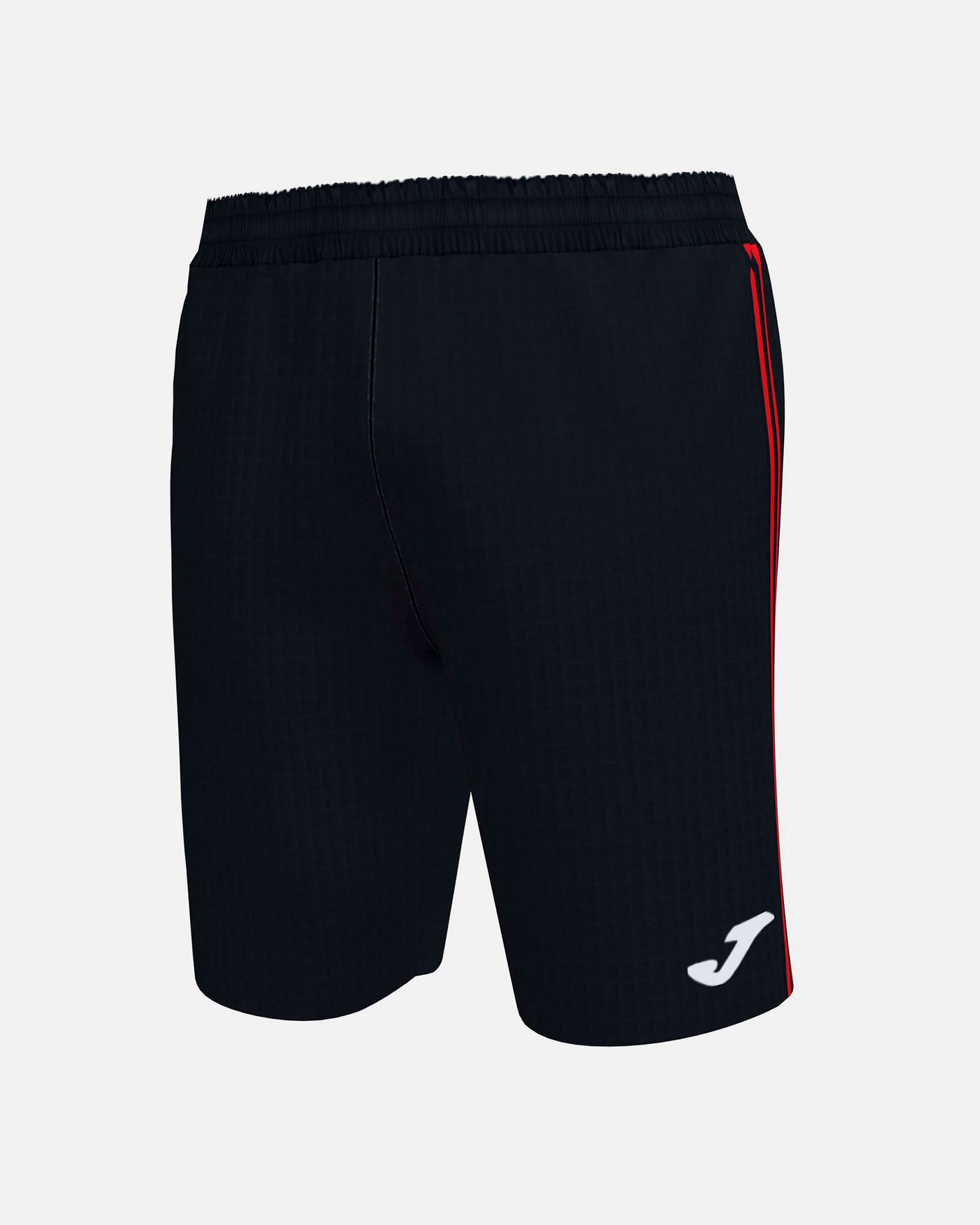 Pantalón Corto de Training Classic Junior Negro Rojo - Fútbol Factory