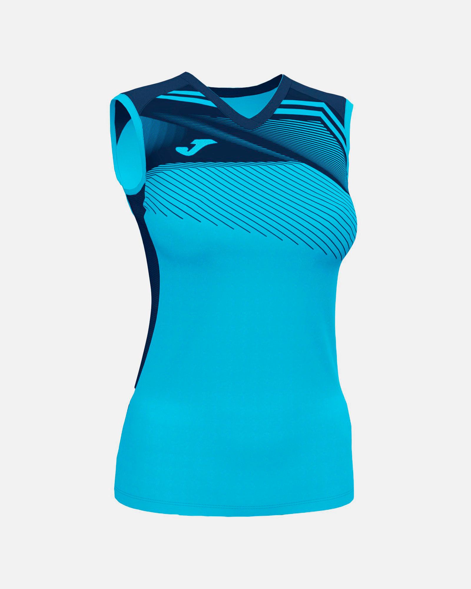 Camiseta Sin Mangas de Training Supernova II Mujer Turquesa - Fútbol Factory
