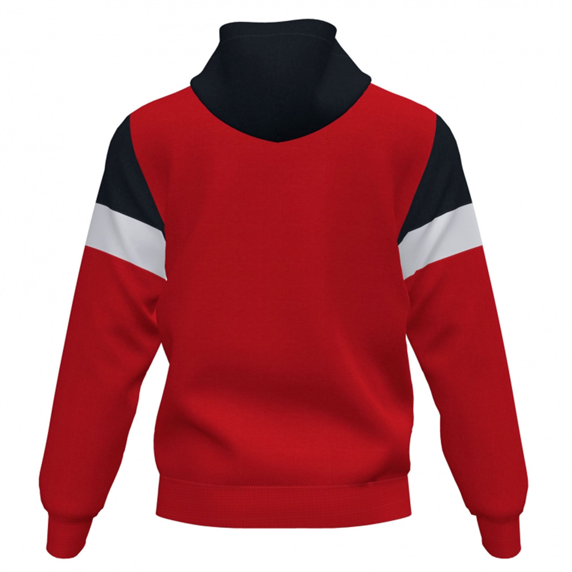 Chaqueta con Capucha de Training Crew IV Rojo Negro - Fútbol Factory