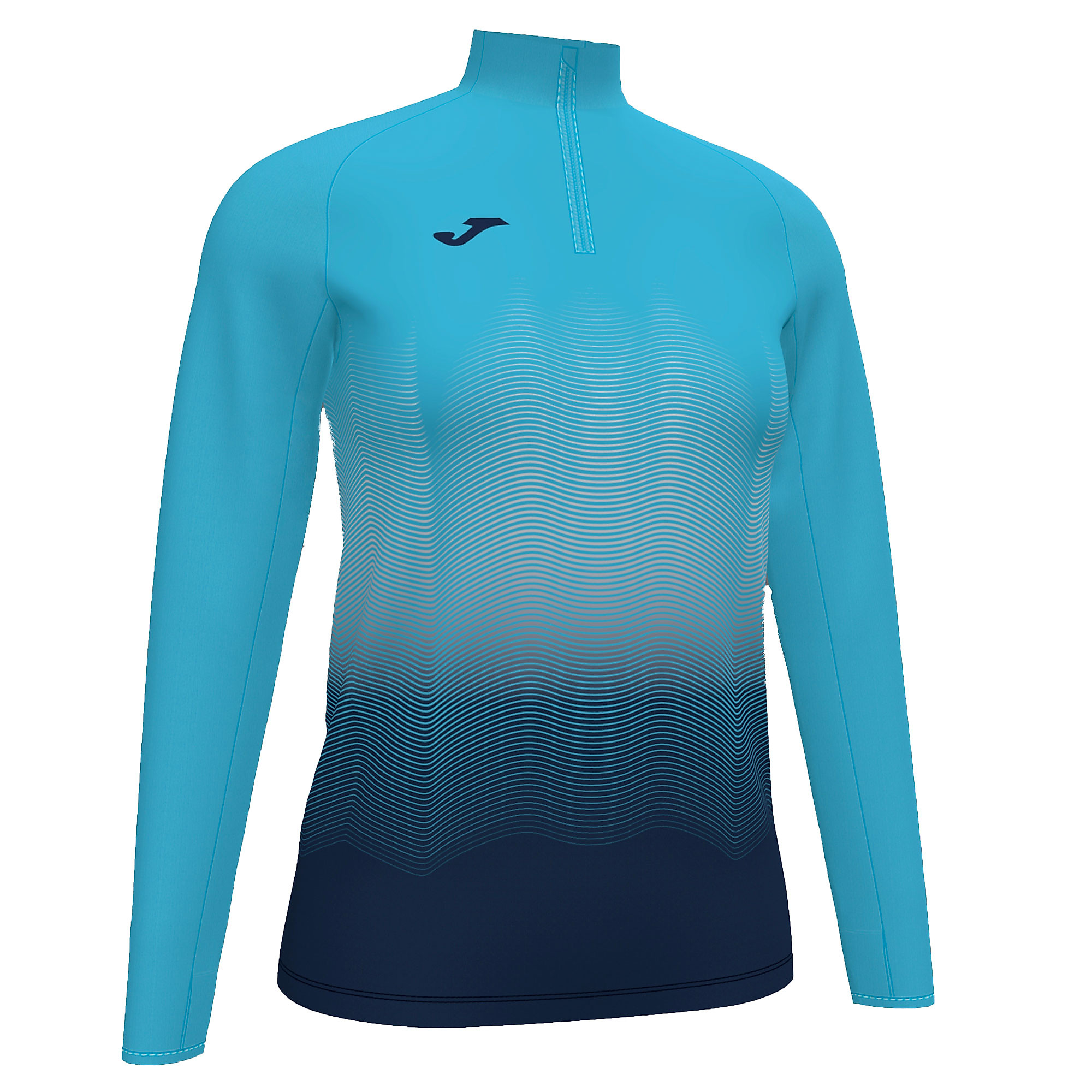 Sudadera de Running Elite VII Mujer Turquesa Marino - Fútbol Factory