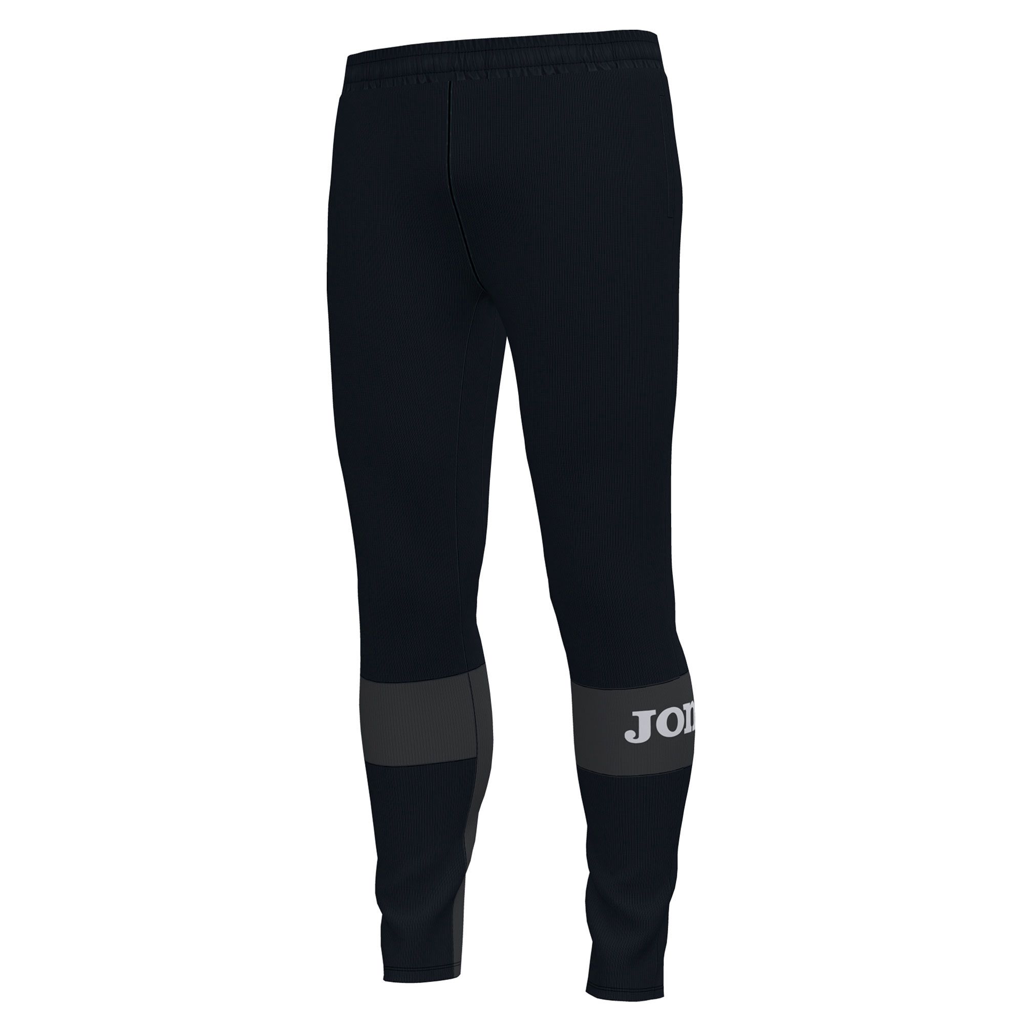 Pantalón de Training Largo Crew IV Junior Negro Gris - Fútbol Factory