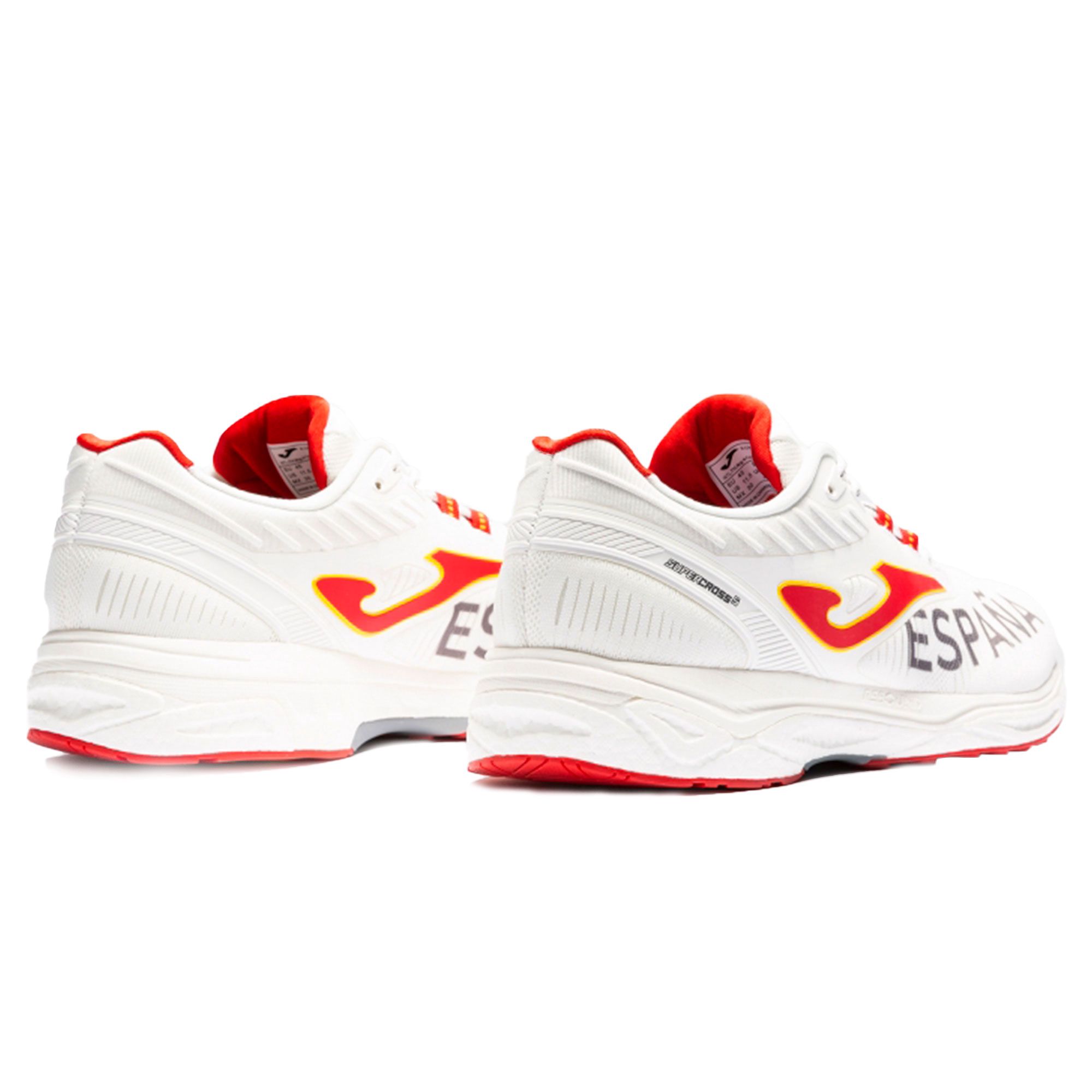 Zapatillas de Running Super Cross Blanco - Fútbol Factory