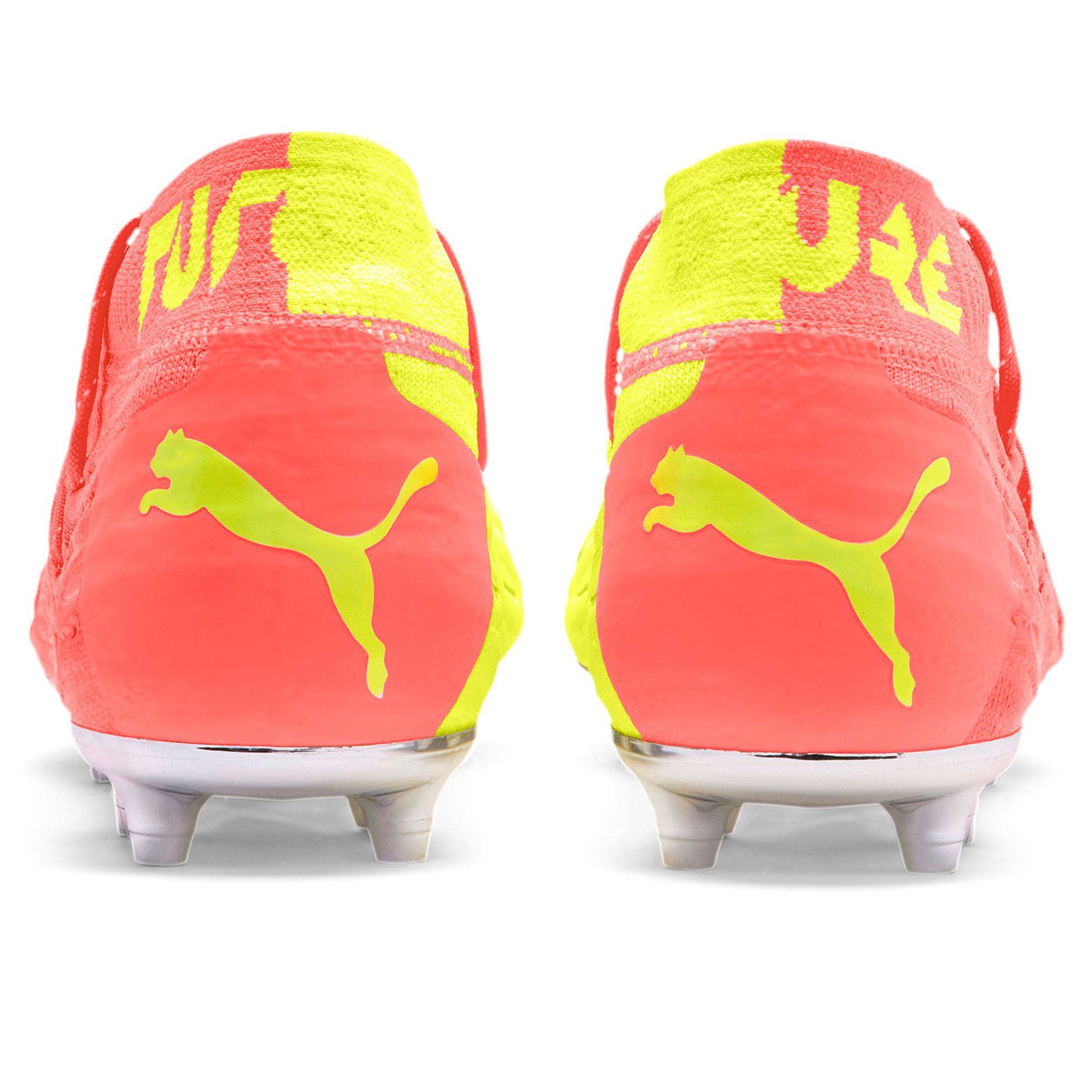 Botas de fútbol Puma Future 5.1 NETFIT FG/AG Naranja Amarillo - Fútbol Factory
