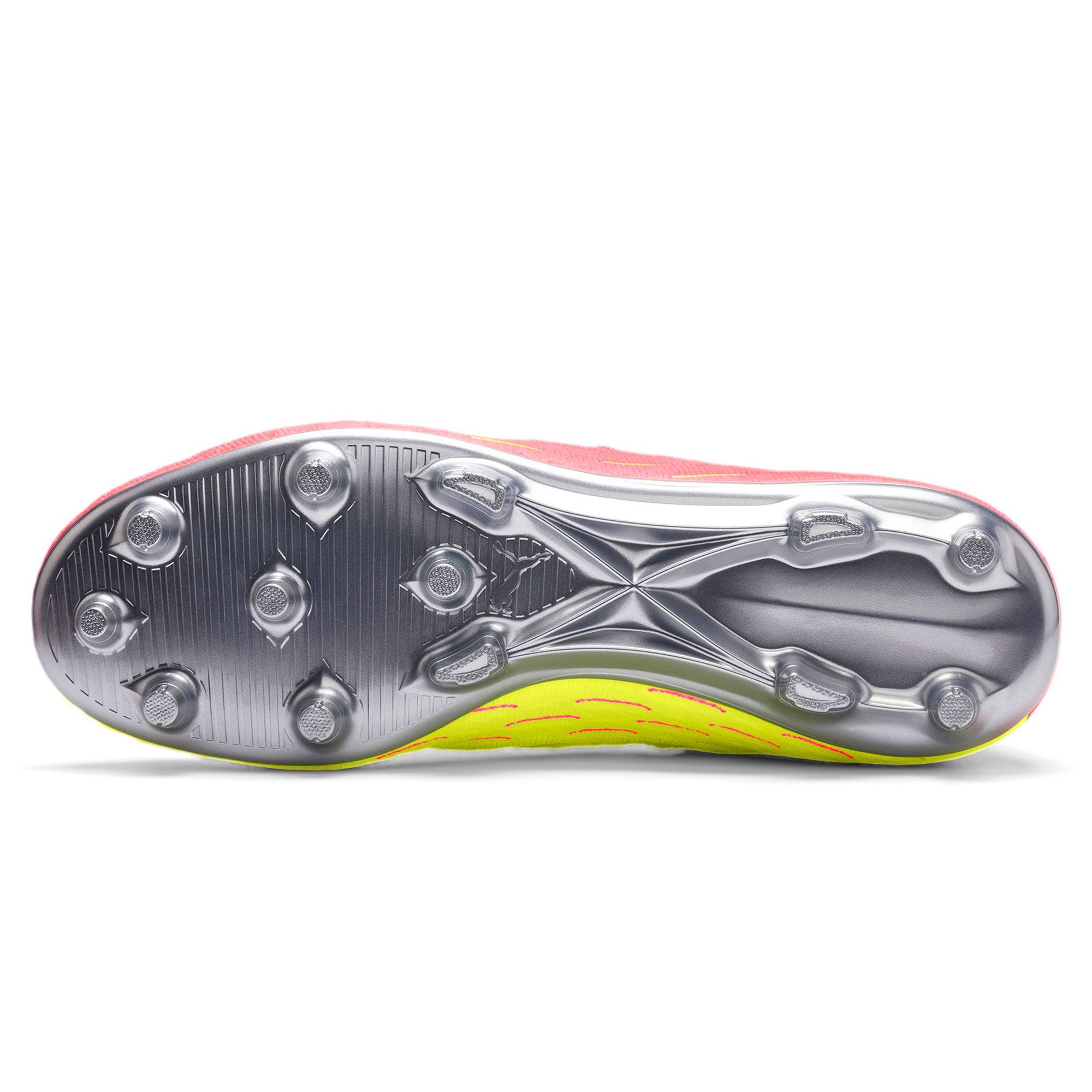 Botas de fútbol Puma Future 5.2 NETFIT FG/AG Naranja Amarillo - Fútbol Factory