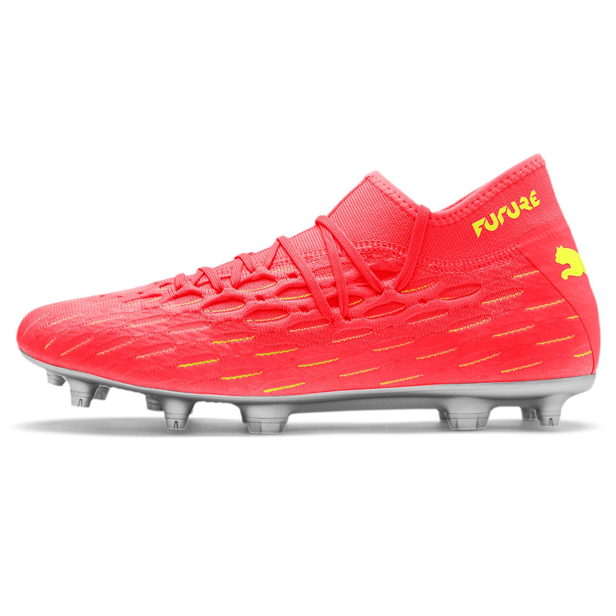 Botas de fútbol Puma Future 5.2 NETFIT FG/AG Naranja Amarillo - Fútbol Factory