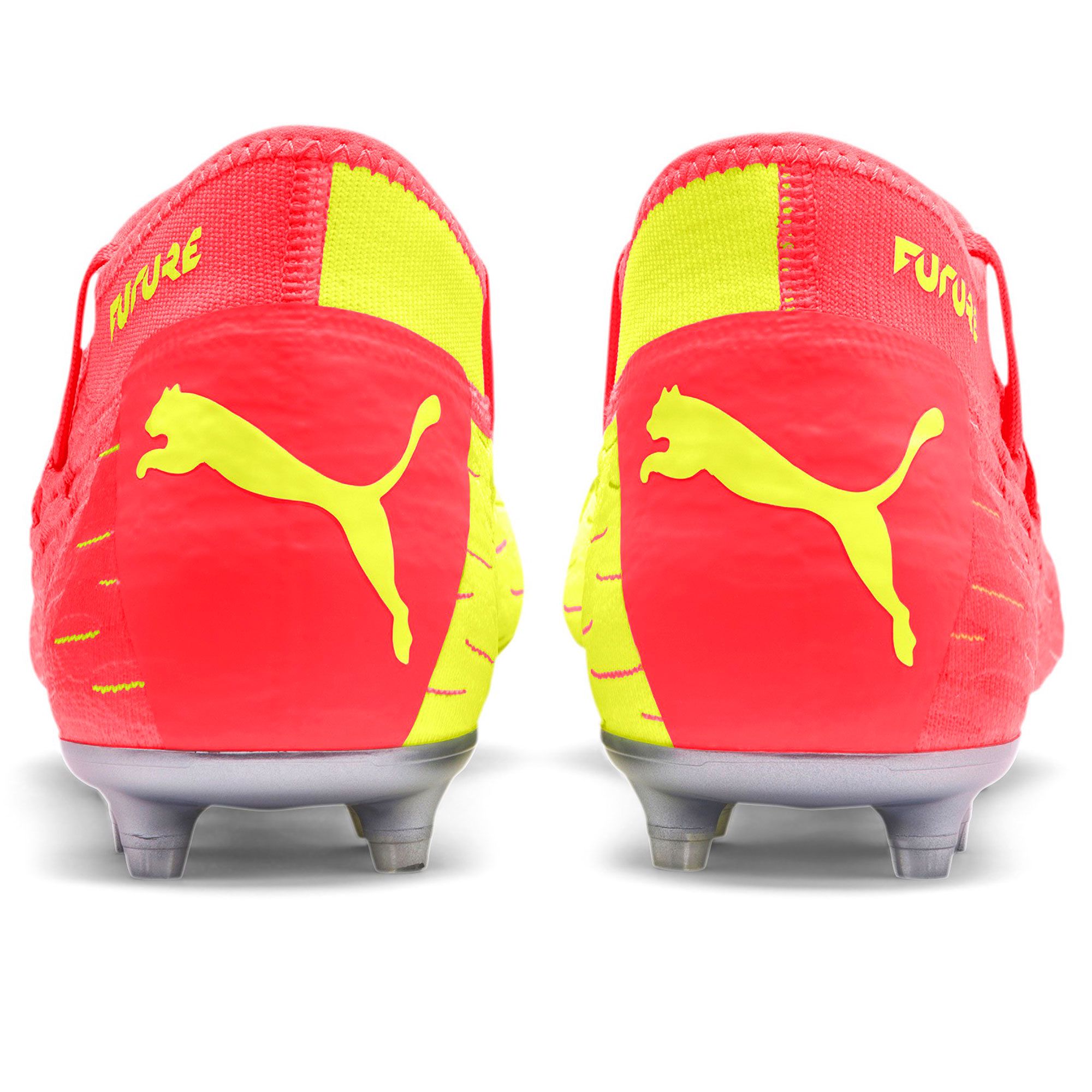 Botas de fútbol Puma Future 5.2 NETFIT FG/AG Naranja Amarillo - Fútbol Factory