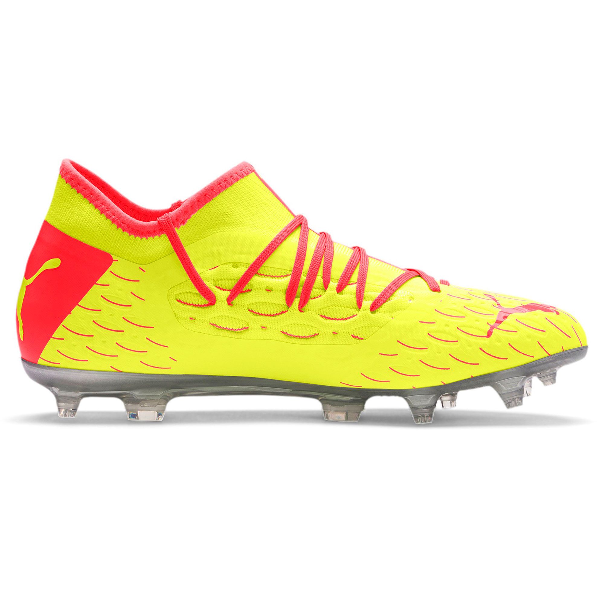 Botas de fútbol Puma Future 5.3 NETFIT FG/AG Naranja Amarillo - Fútbol Factory