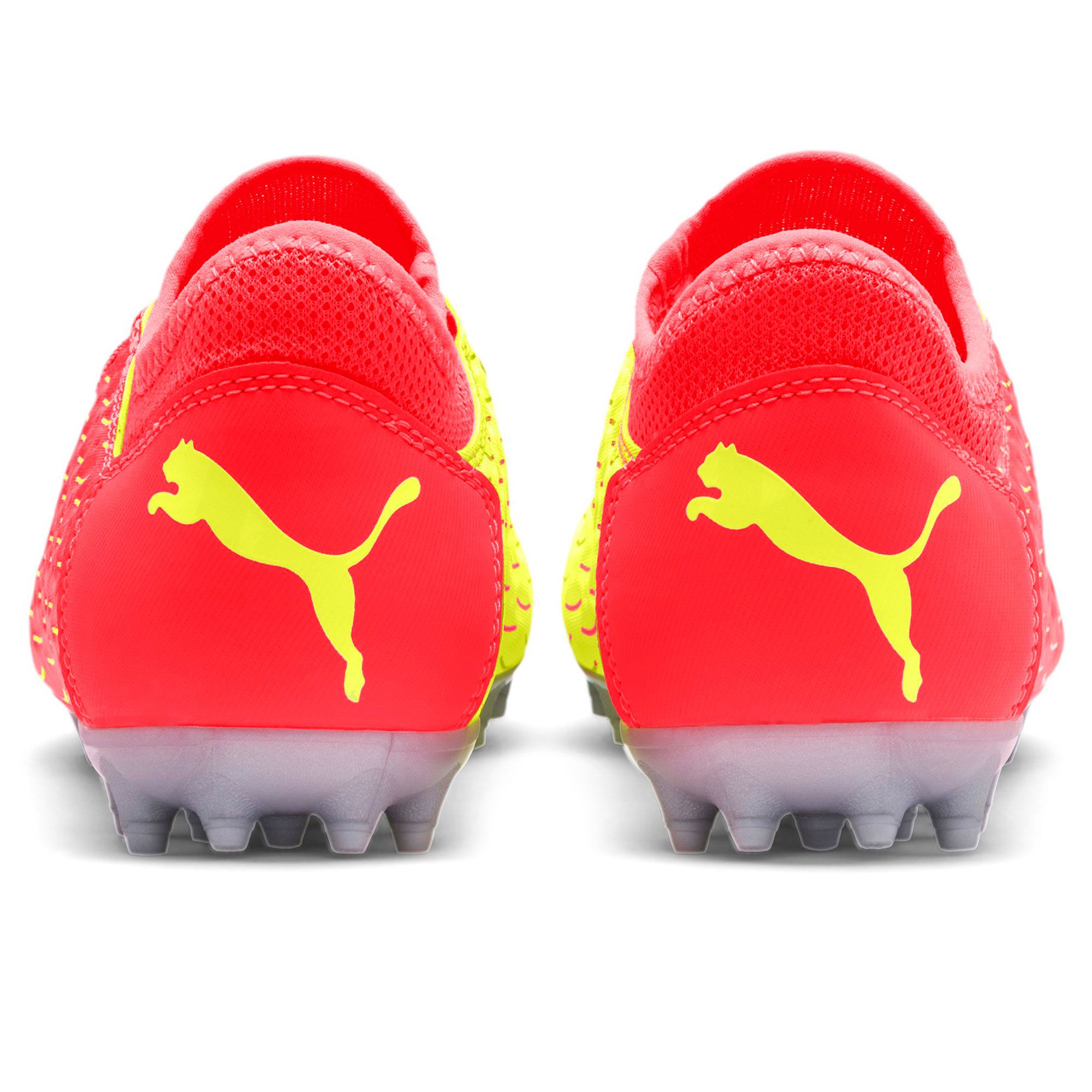 Botas Puma Future 5.4 MG Junior Naranja Amarillo - Fútbol Factory