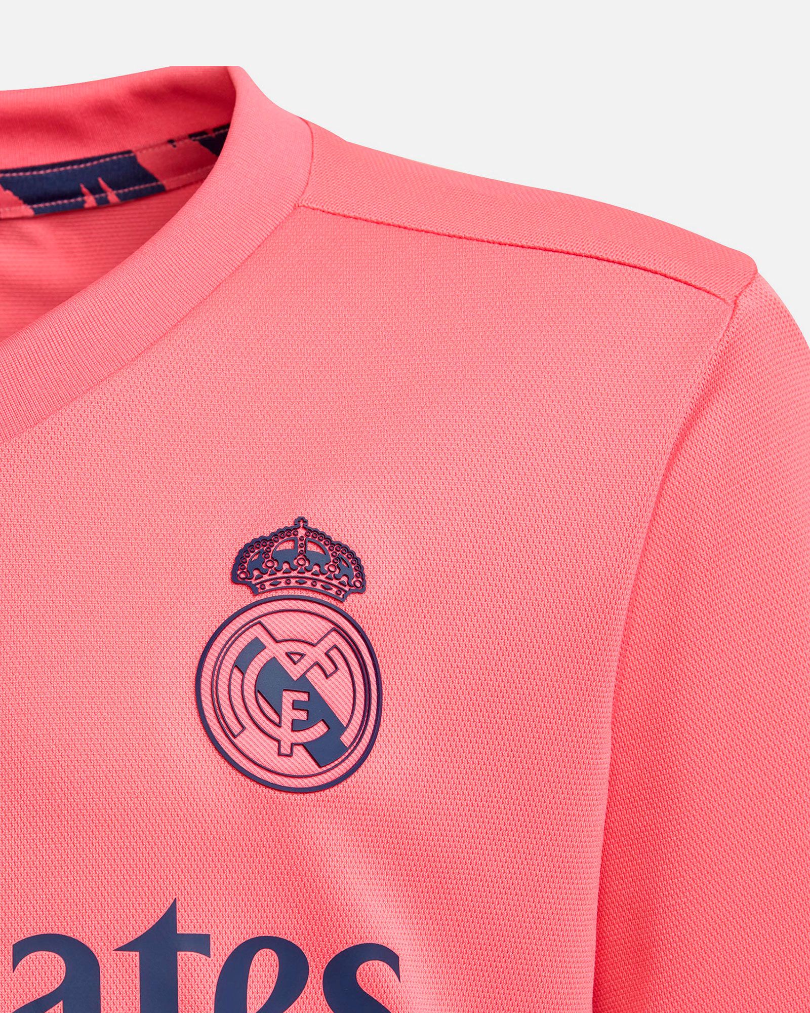 Conjunto 2ª Real Madrid 2020/2021 Junior Rosa - Fútbol Factory